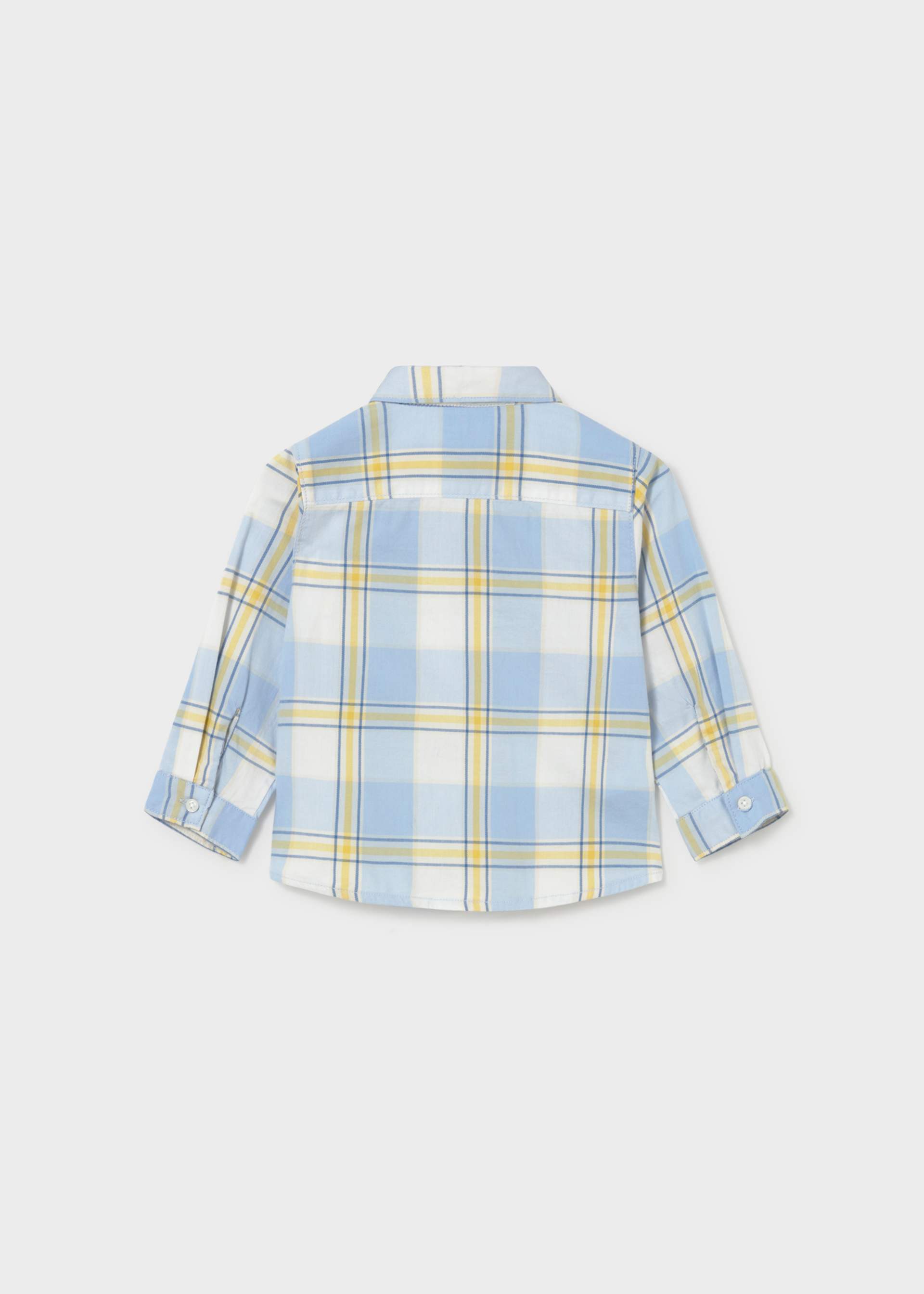 Camicia quadri neonato
