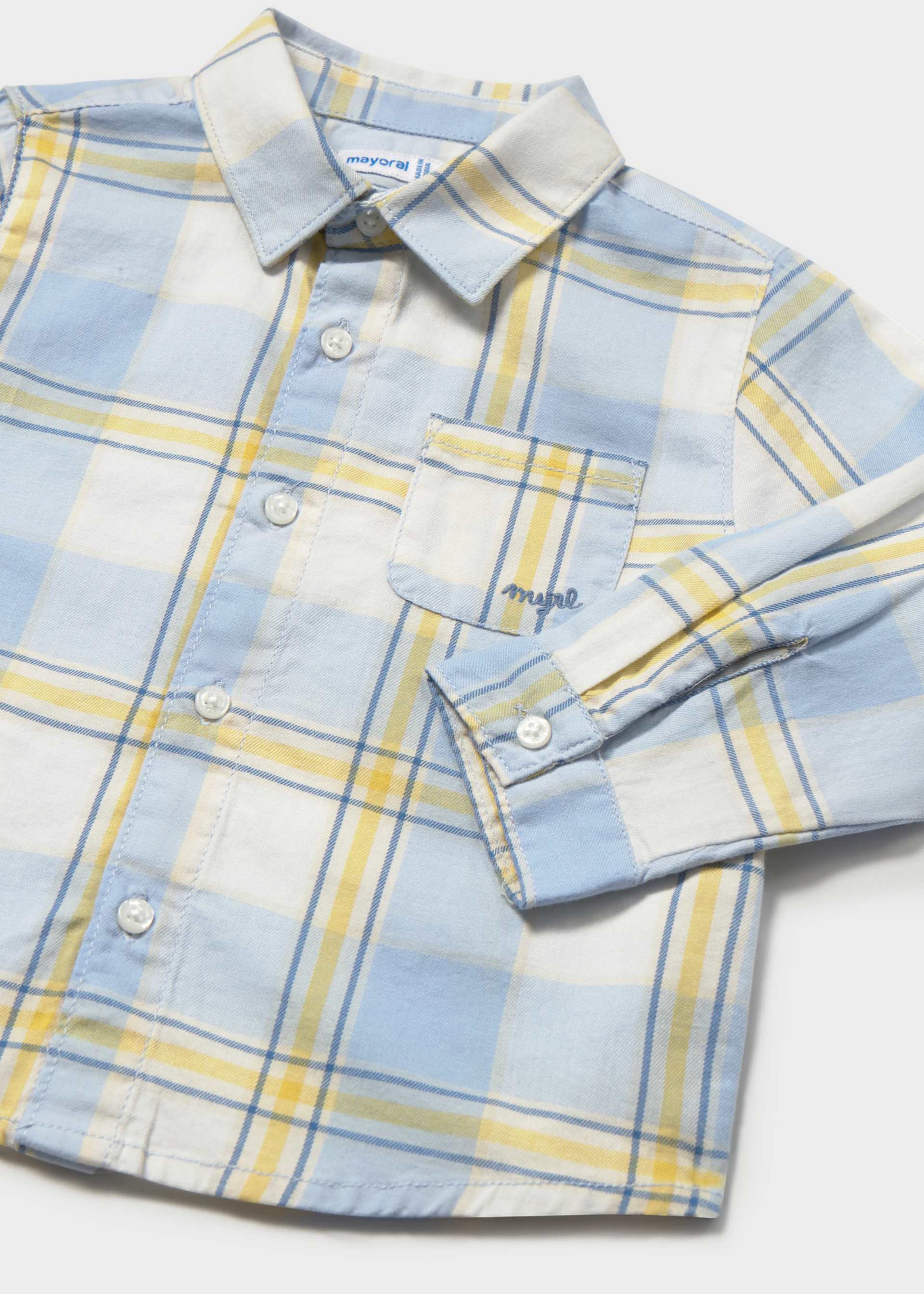 Camicia quadri neonato