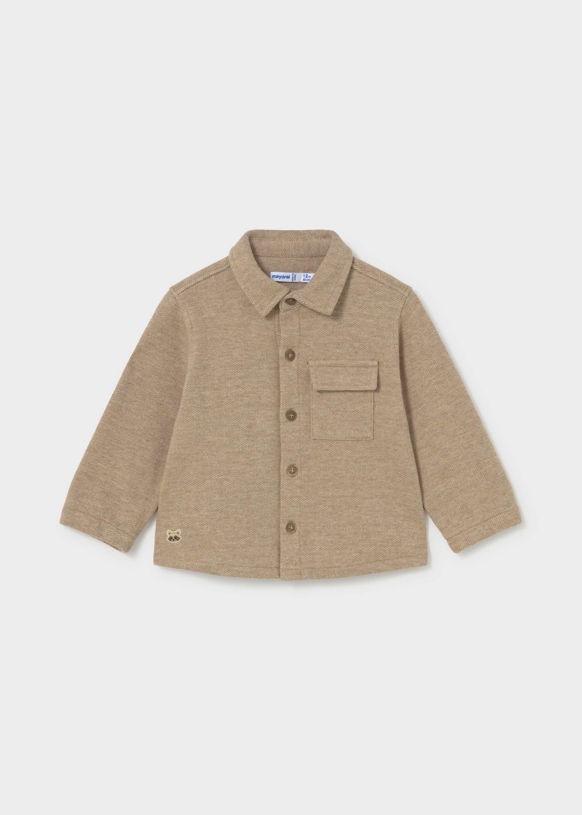 Surchemise en maille bébé