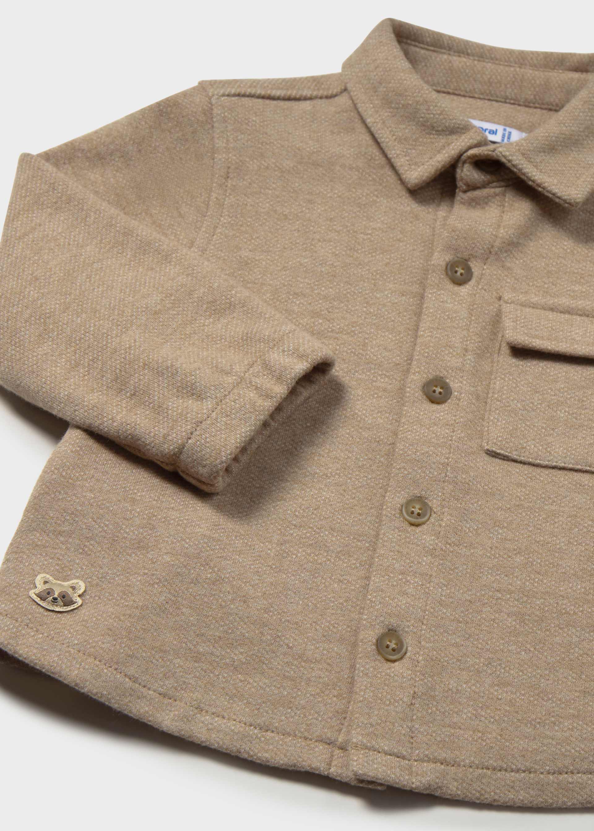 Surchemise en maille bébé