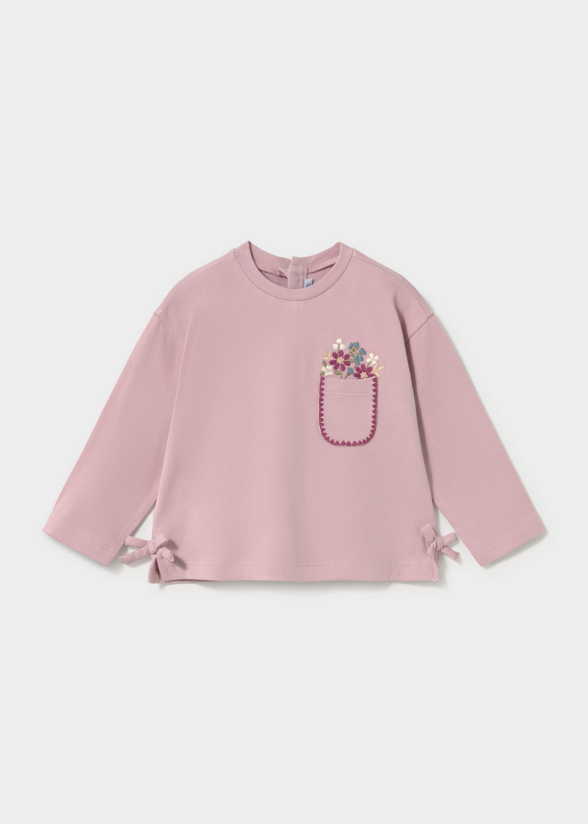 Maglietta fiocchi bimba