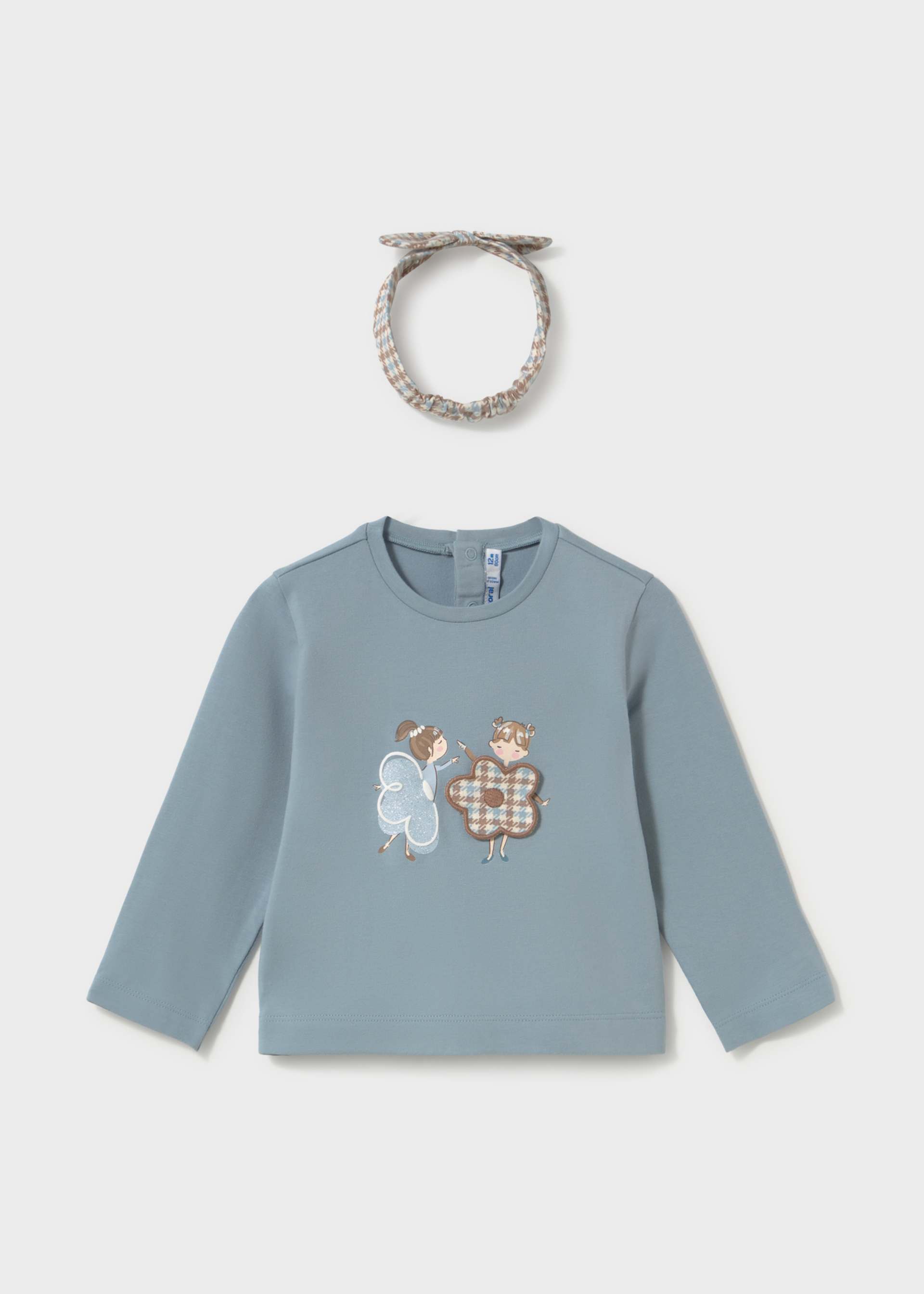 T-shirt avec serre-tête bébé