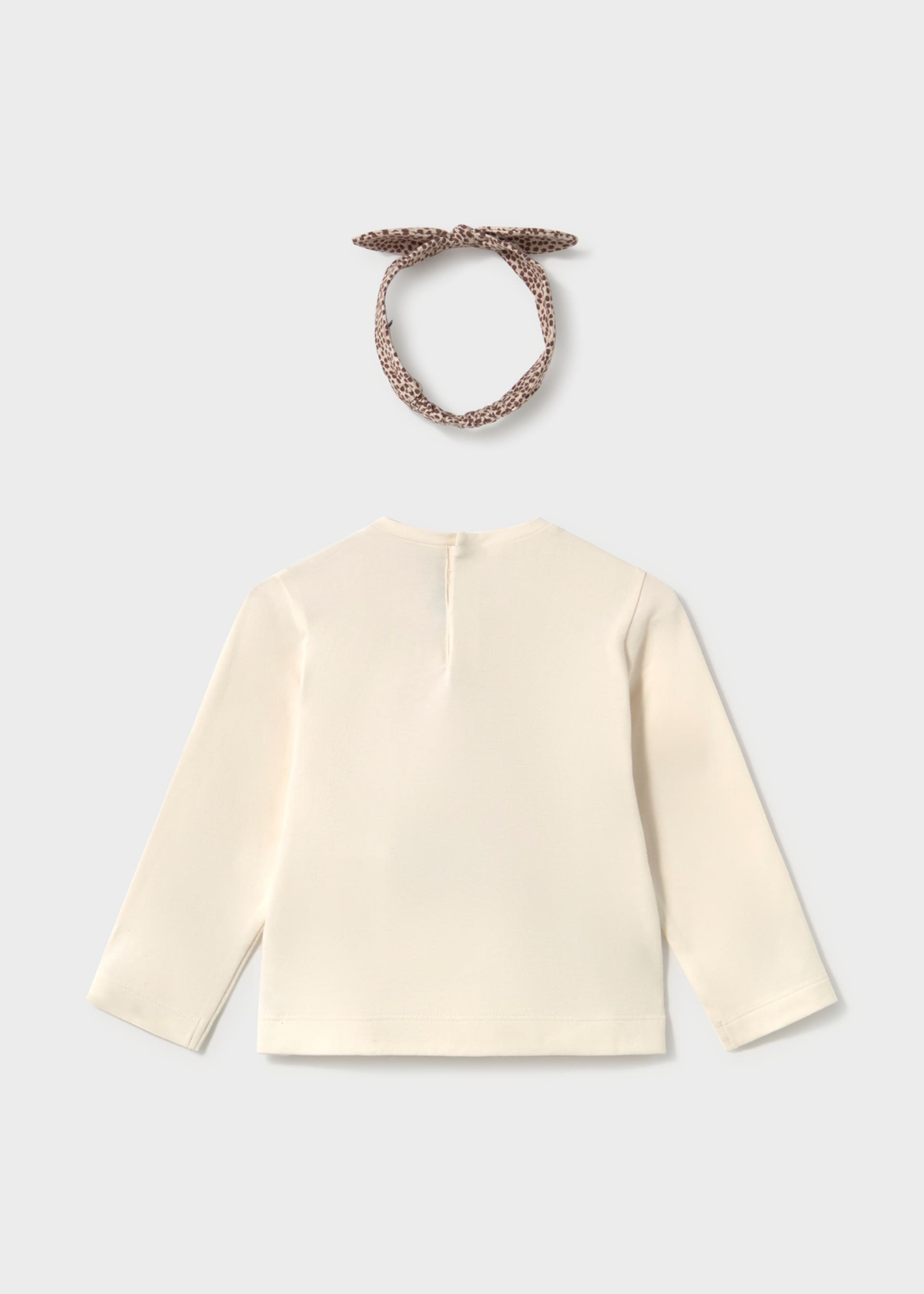 Maglietta con fascia bimba