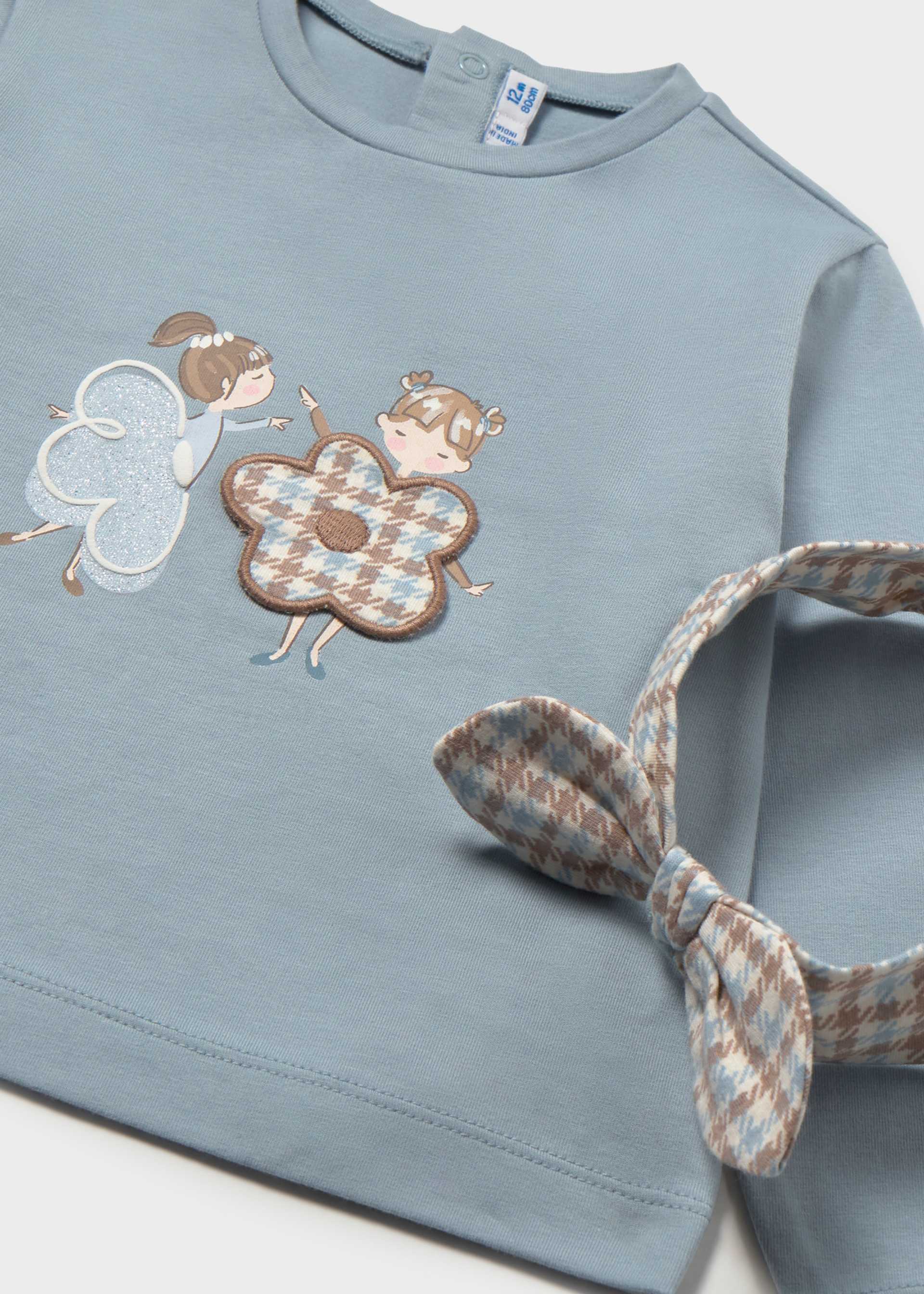 Tricou cu bentita bebe