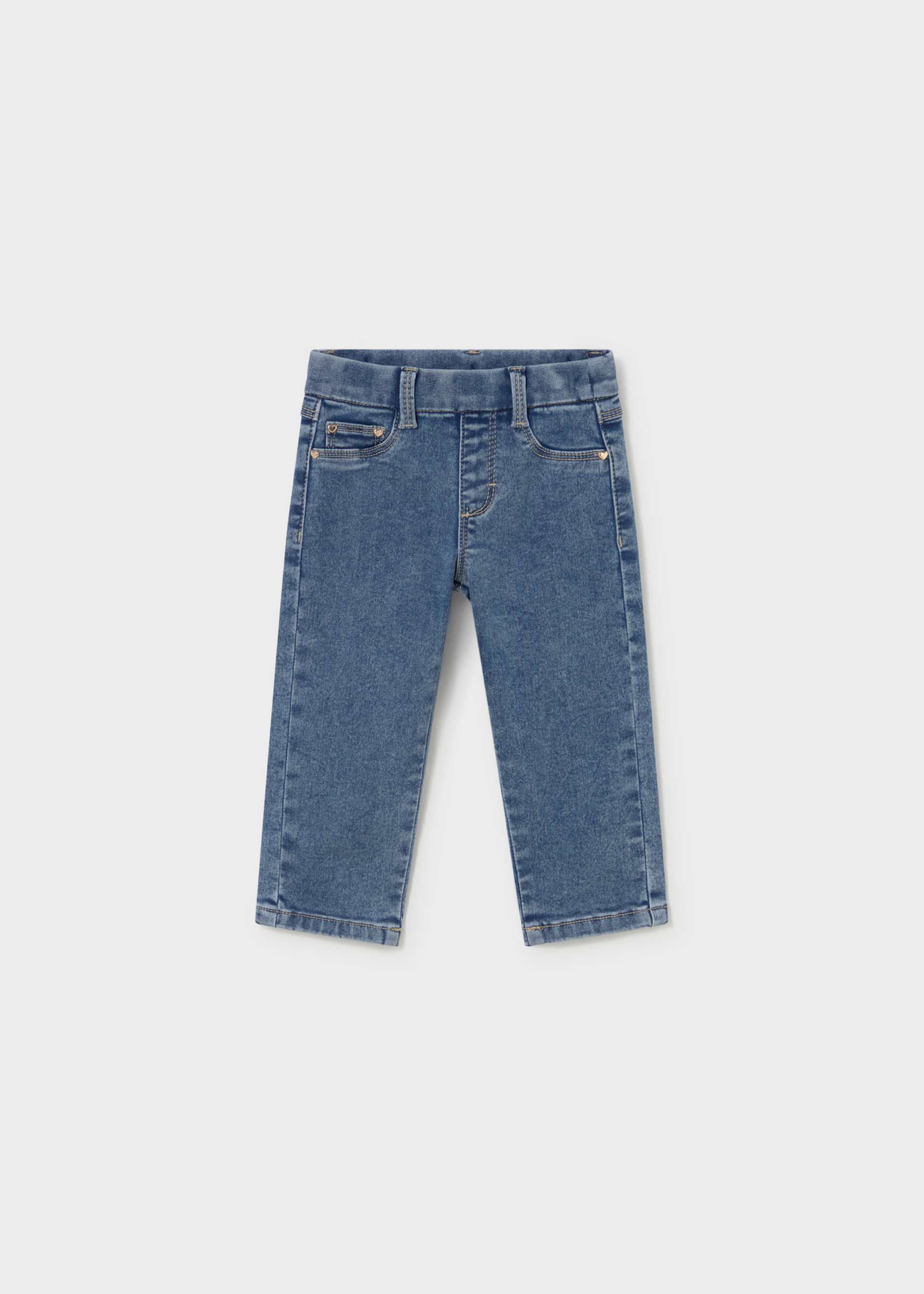 Spodnie jeansowe basic dla niemowlęcia