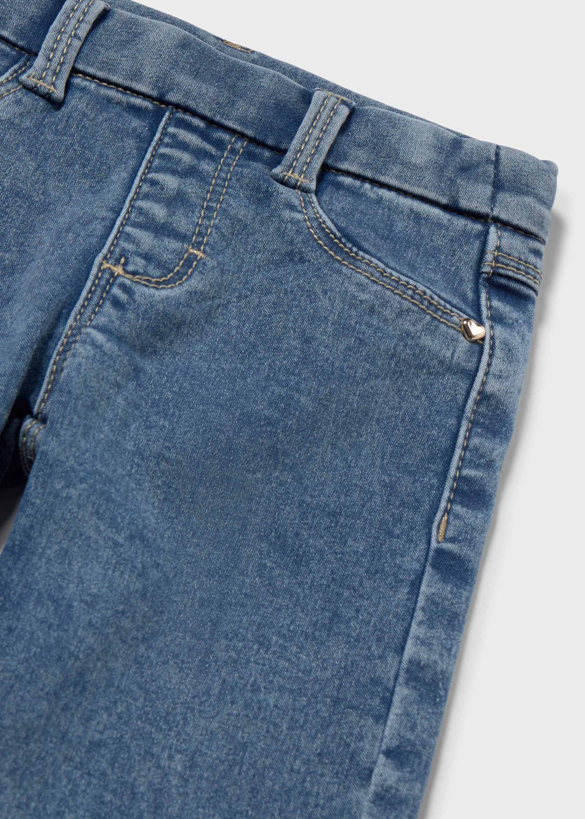Spodnie jeansowe basic dla niemowlęcia