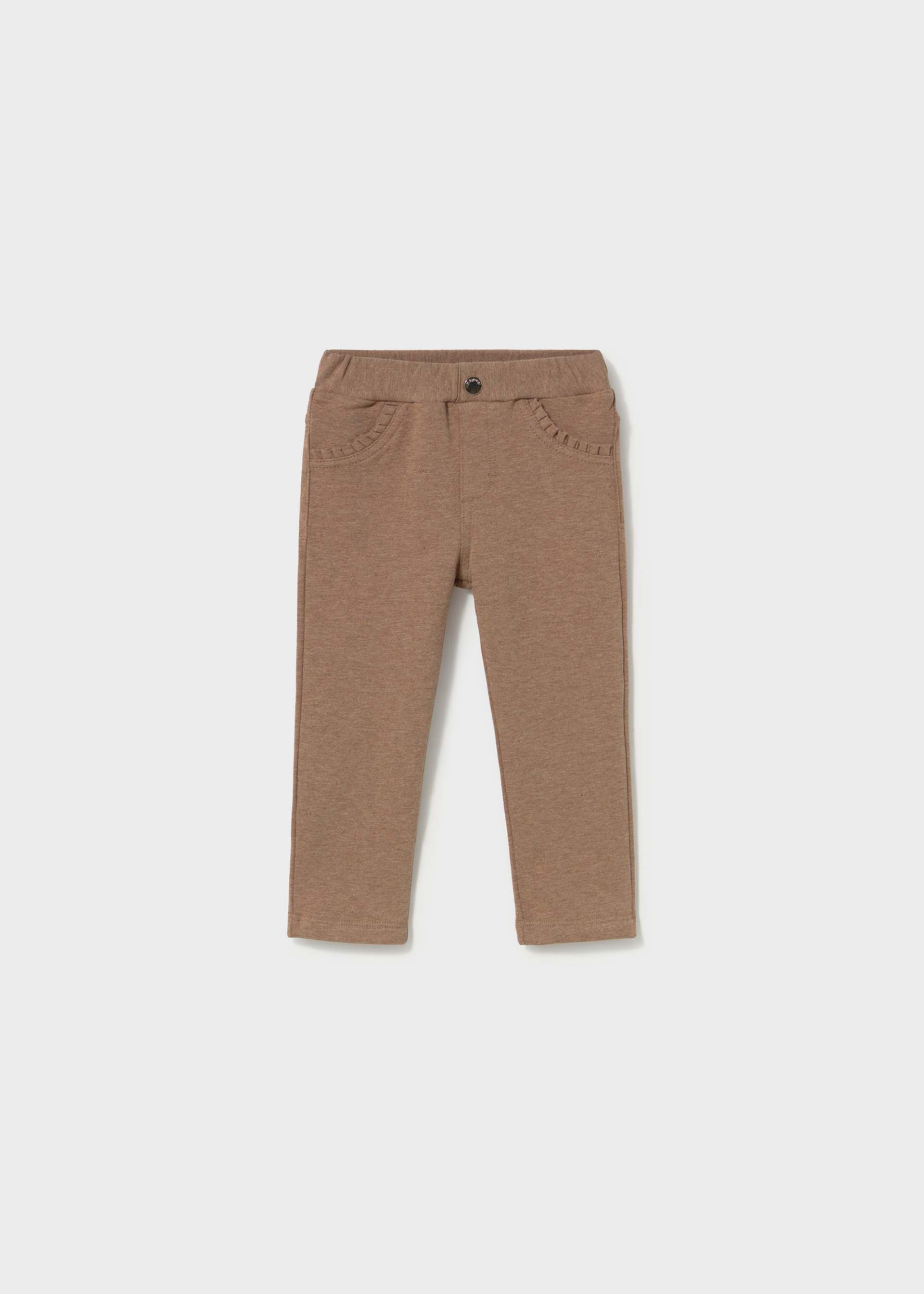 Pantalone basico felpa bimbo