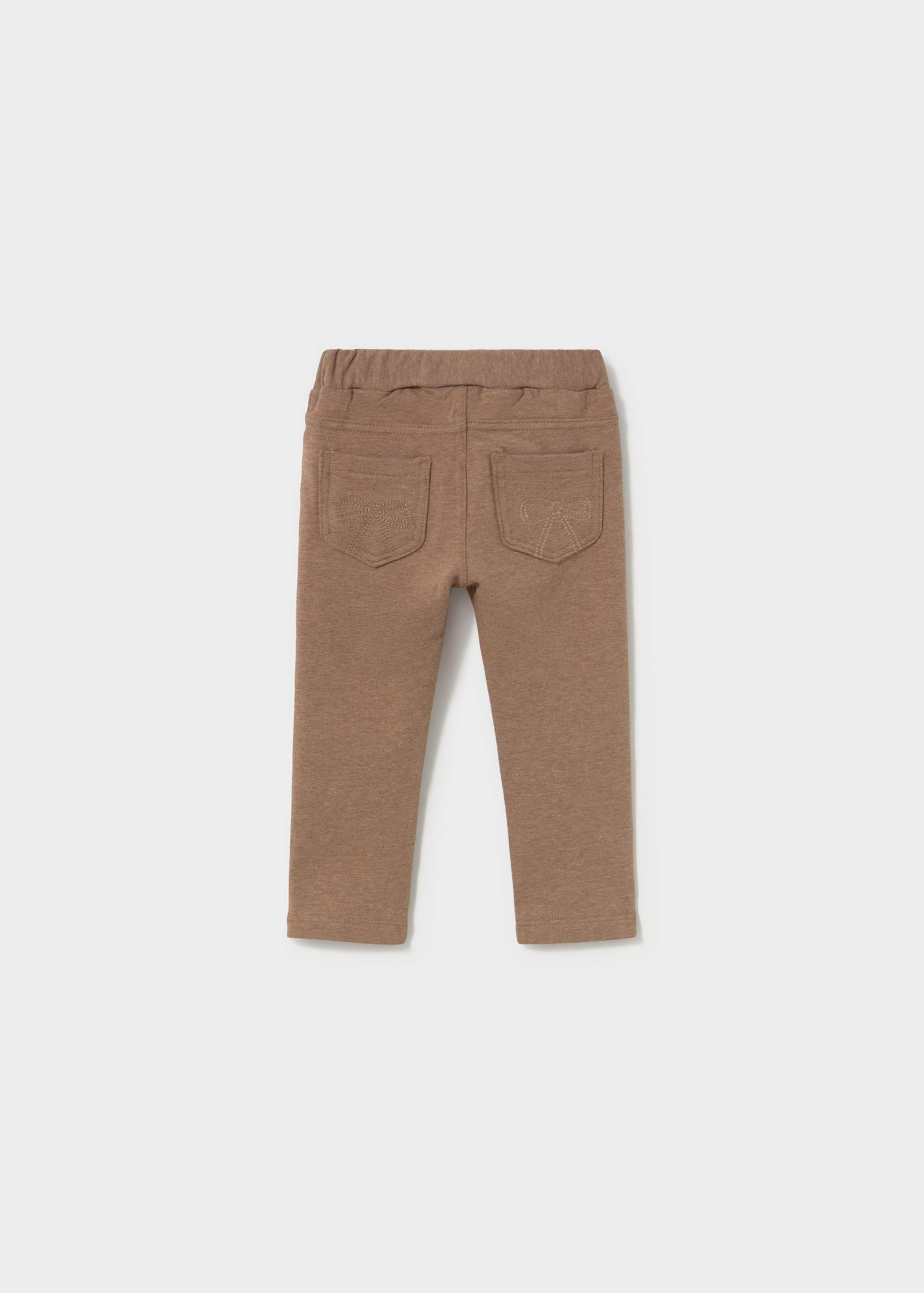 Pantalone basico felpa bimbo