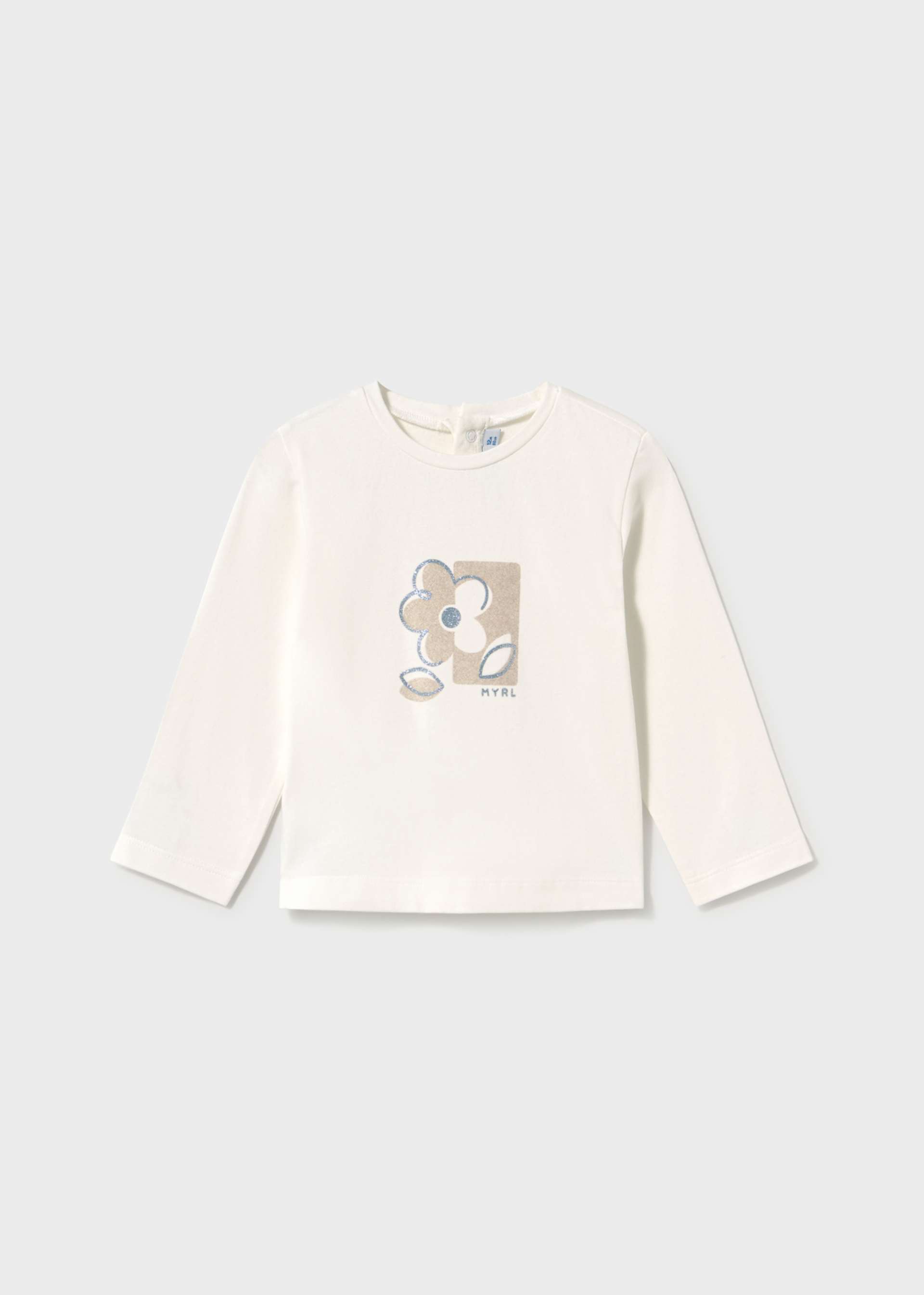 Maglietta basica serigrafia bimba