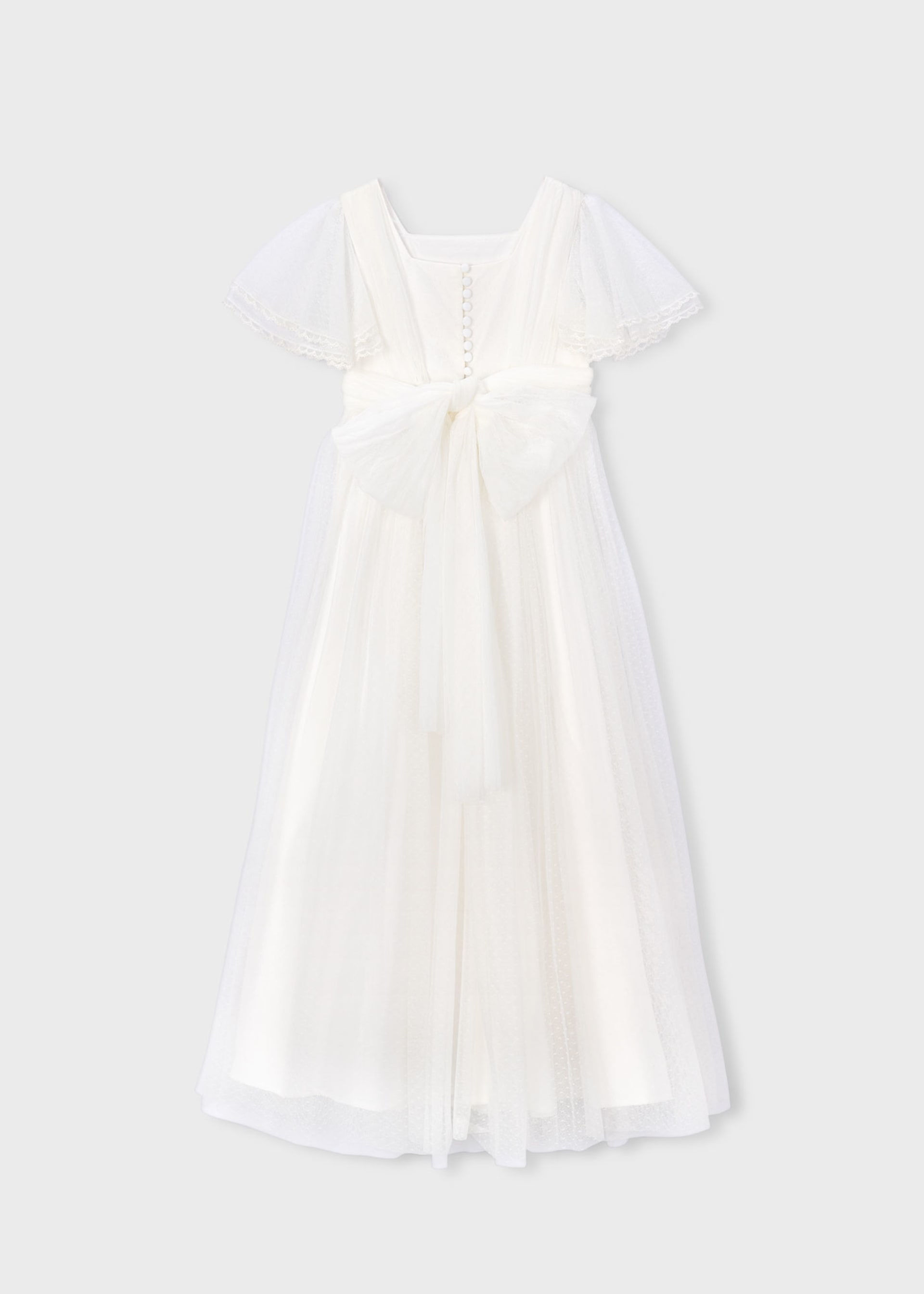 Vestido comunión tul