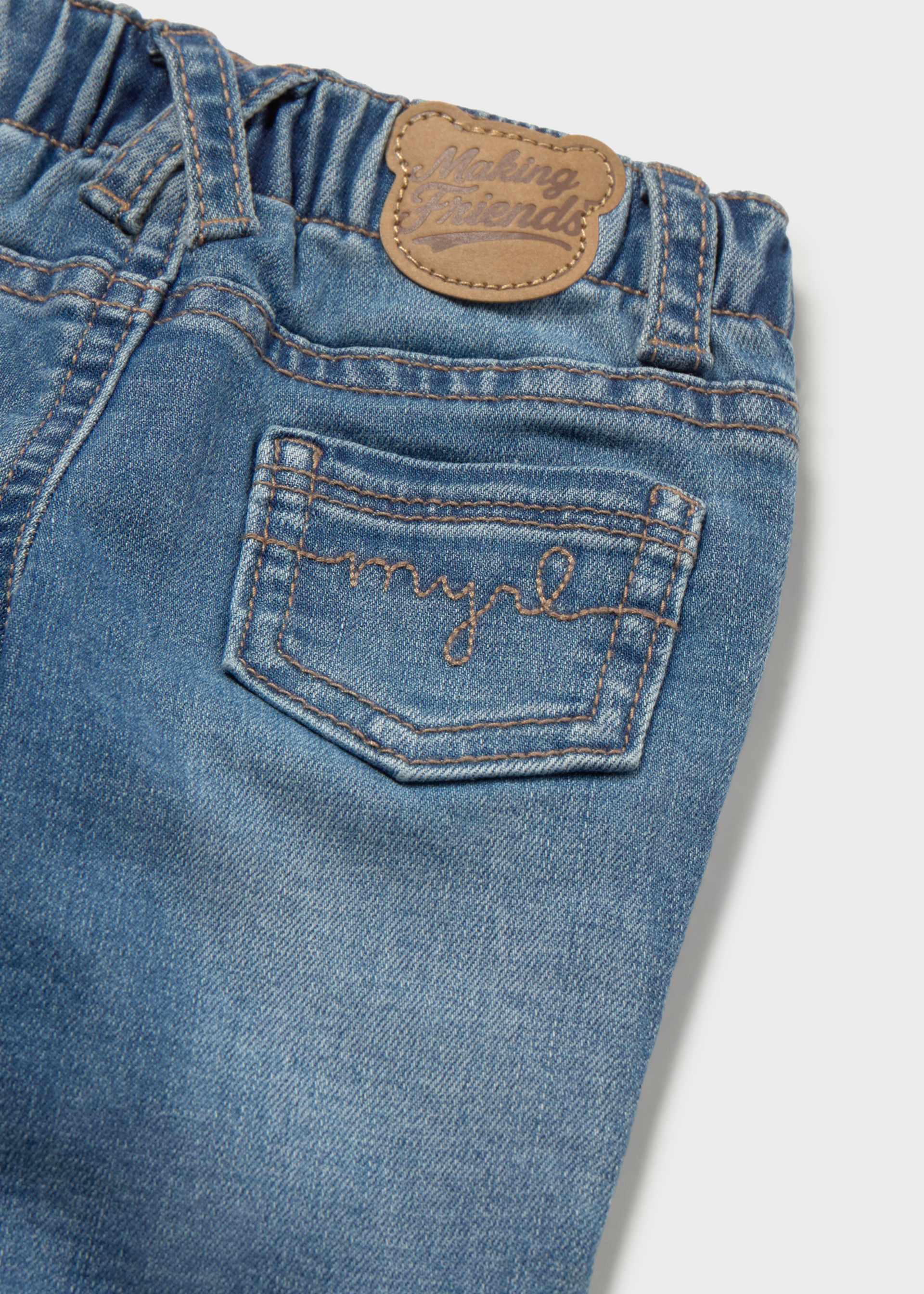 Pantalón vaquero básico recién nacido Pantalón vaquero básico recién nacido
