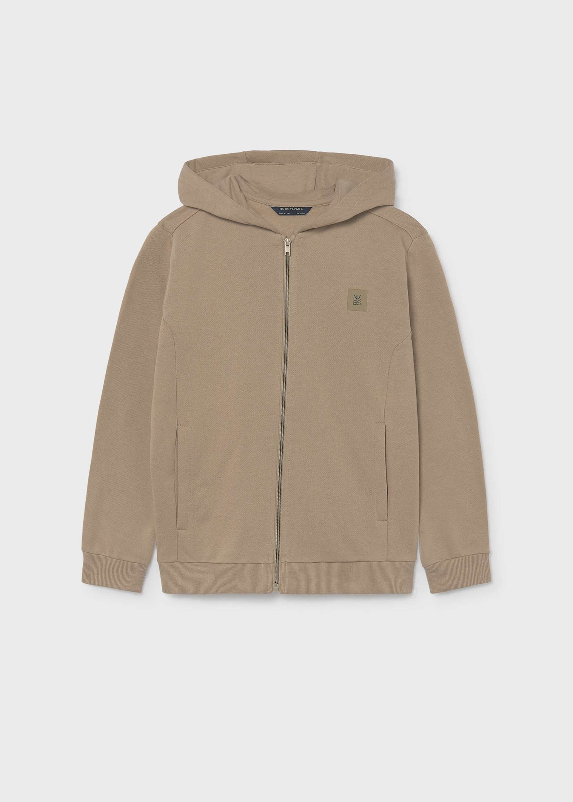 Sweatjacke basic Teenager Jungen