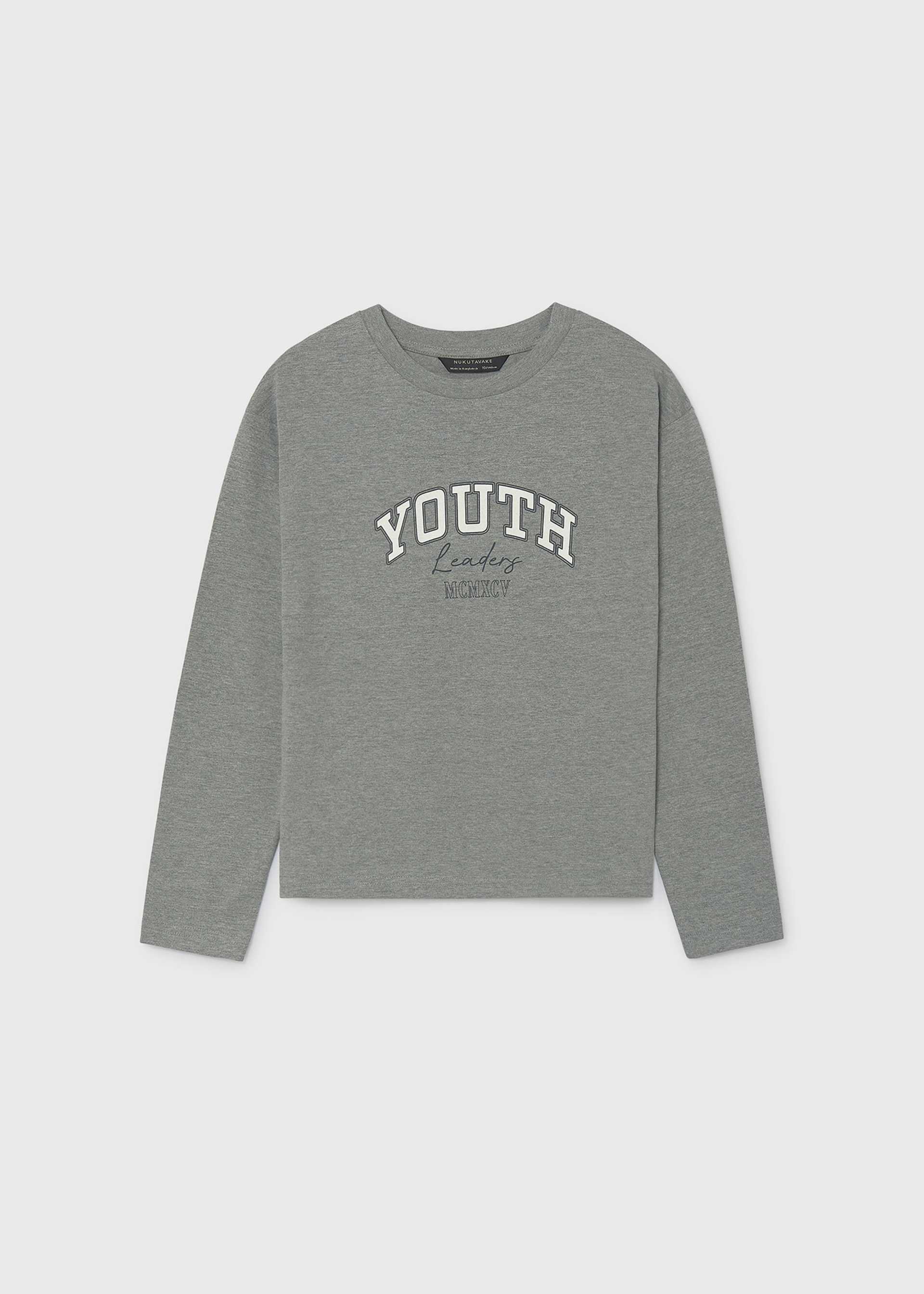 Shirt Buchstaben basic Teenager Jungen