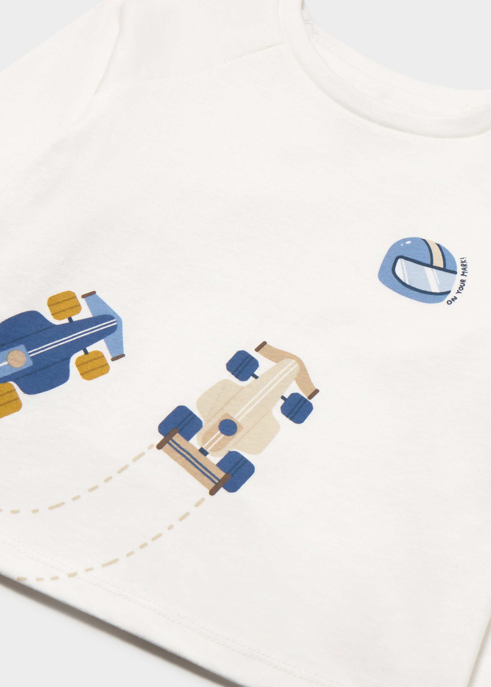 T-shirt voitures bébé