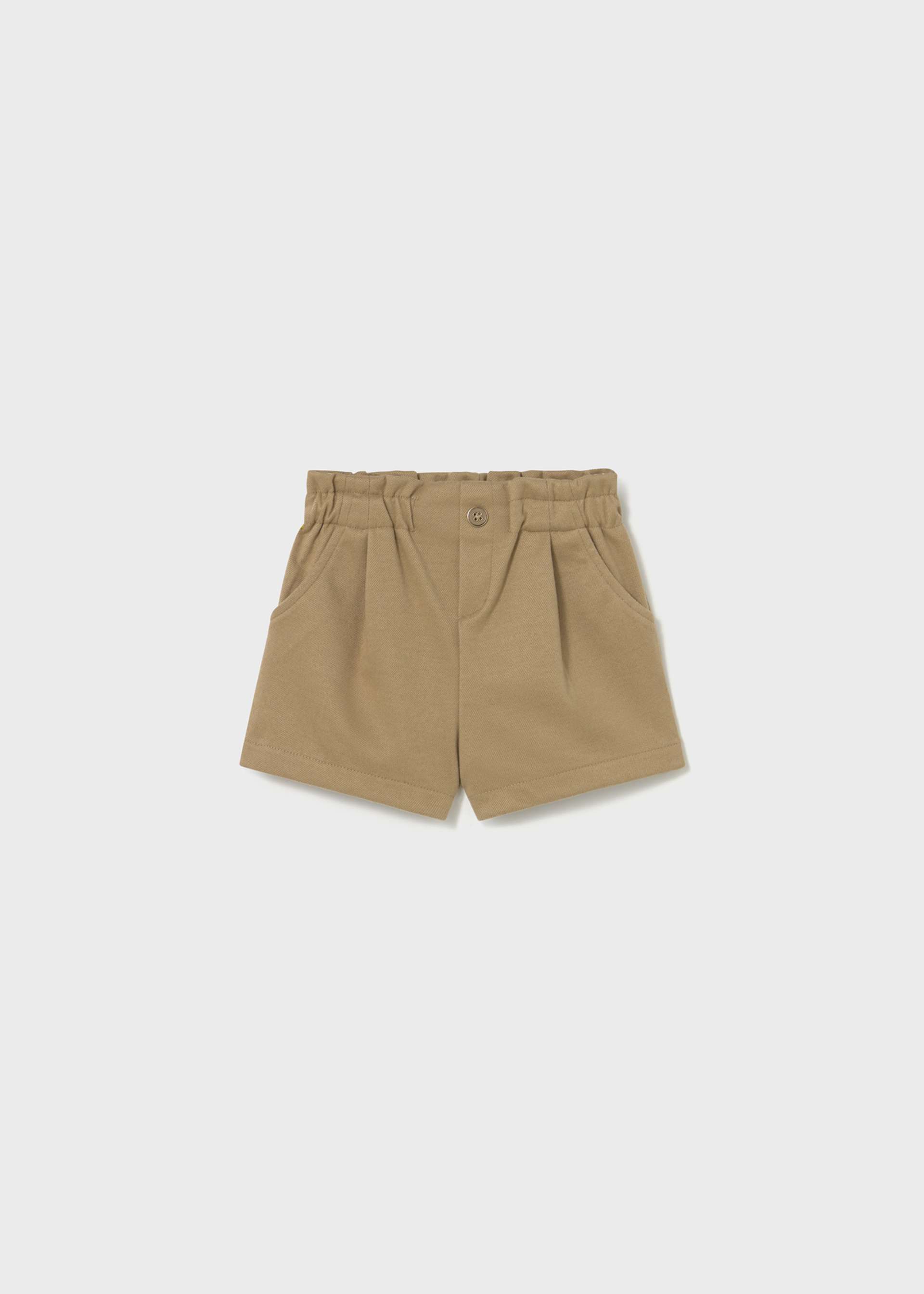 Pantalón corto bolsillos bebé Pantalón corto bolsillos bebé