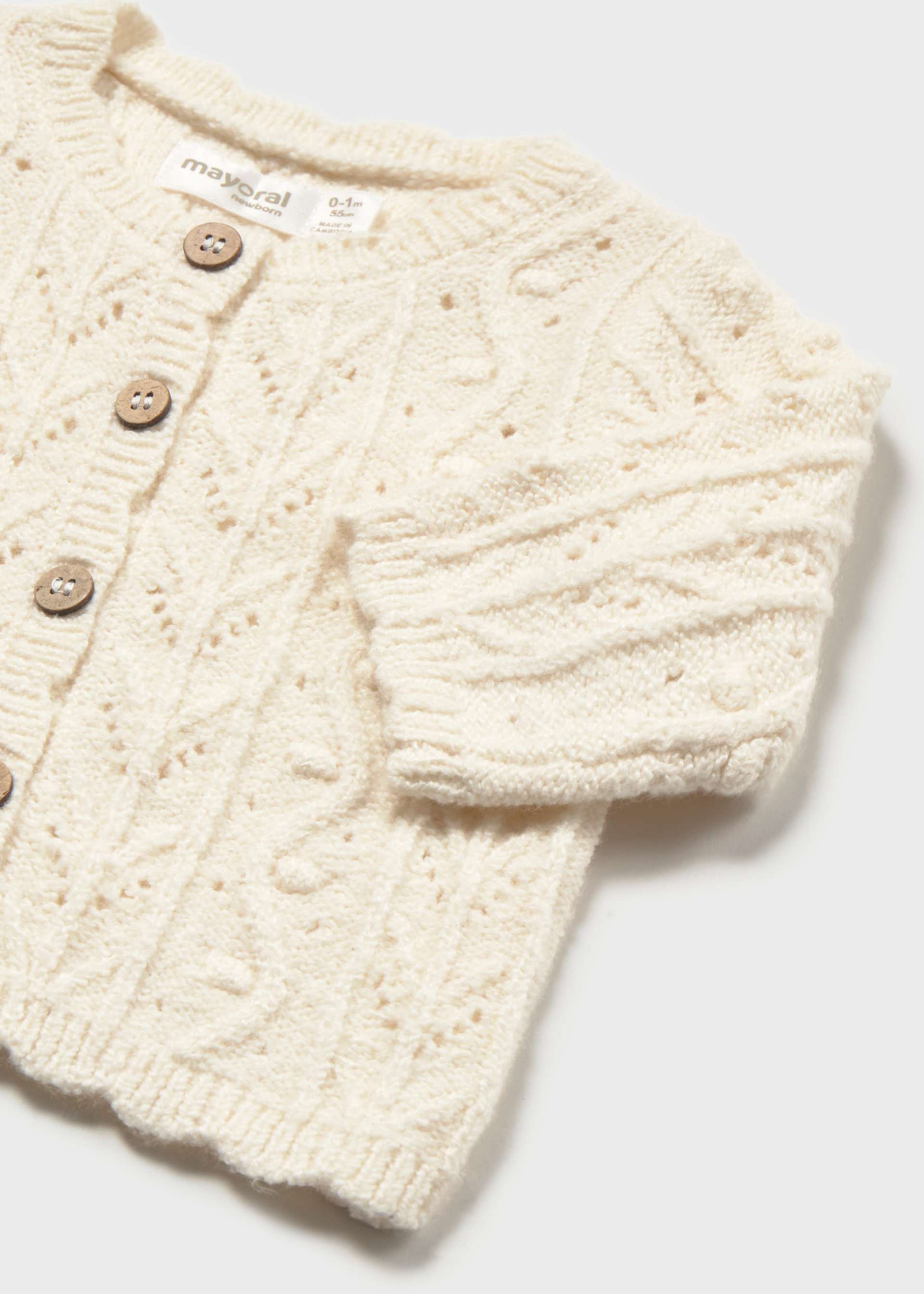 Torera tricot recién nacida
