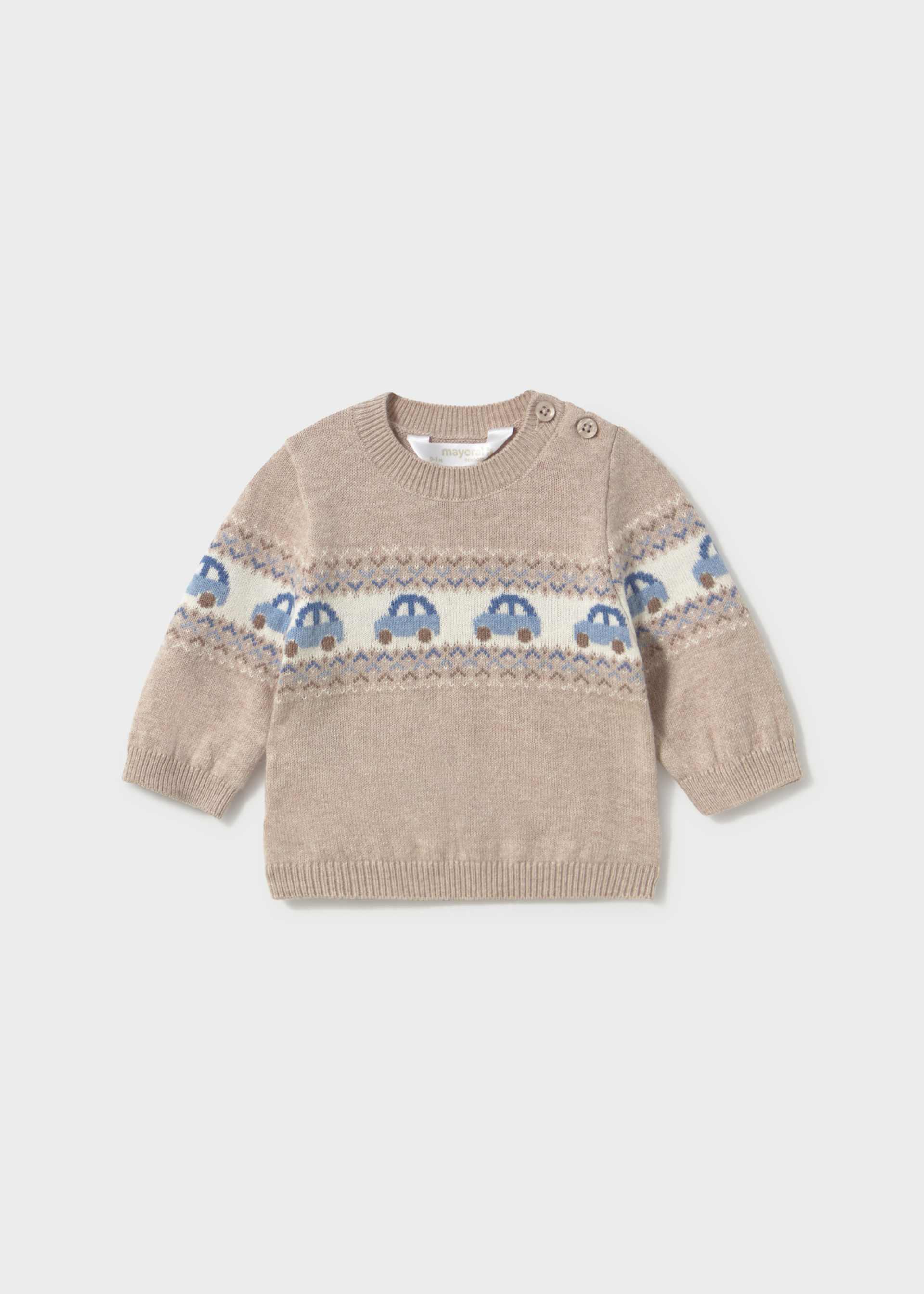 Jacquard Pullover Neugeborene
