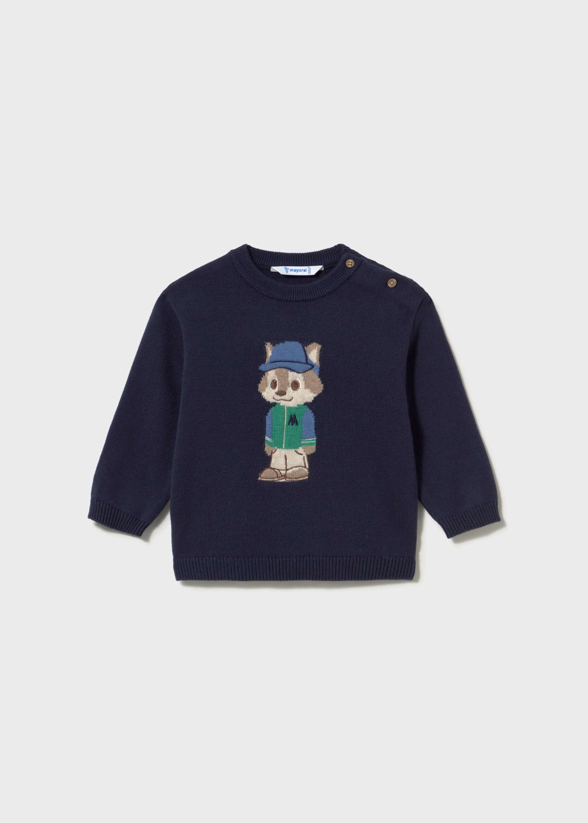 Maglione intarsi neonato
