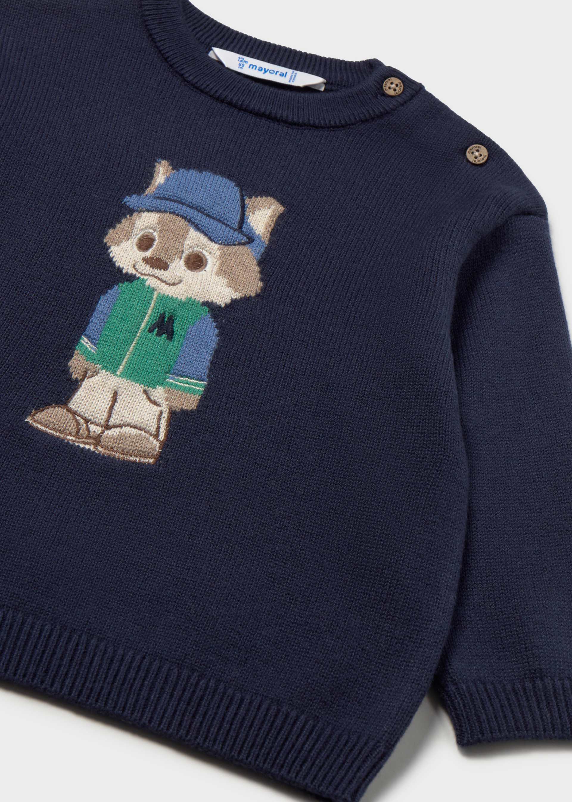 Maglione intarsi neonato