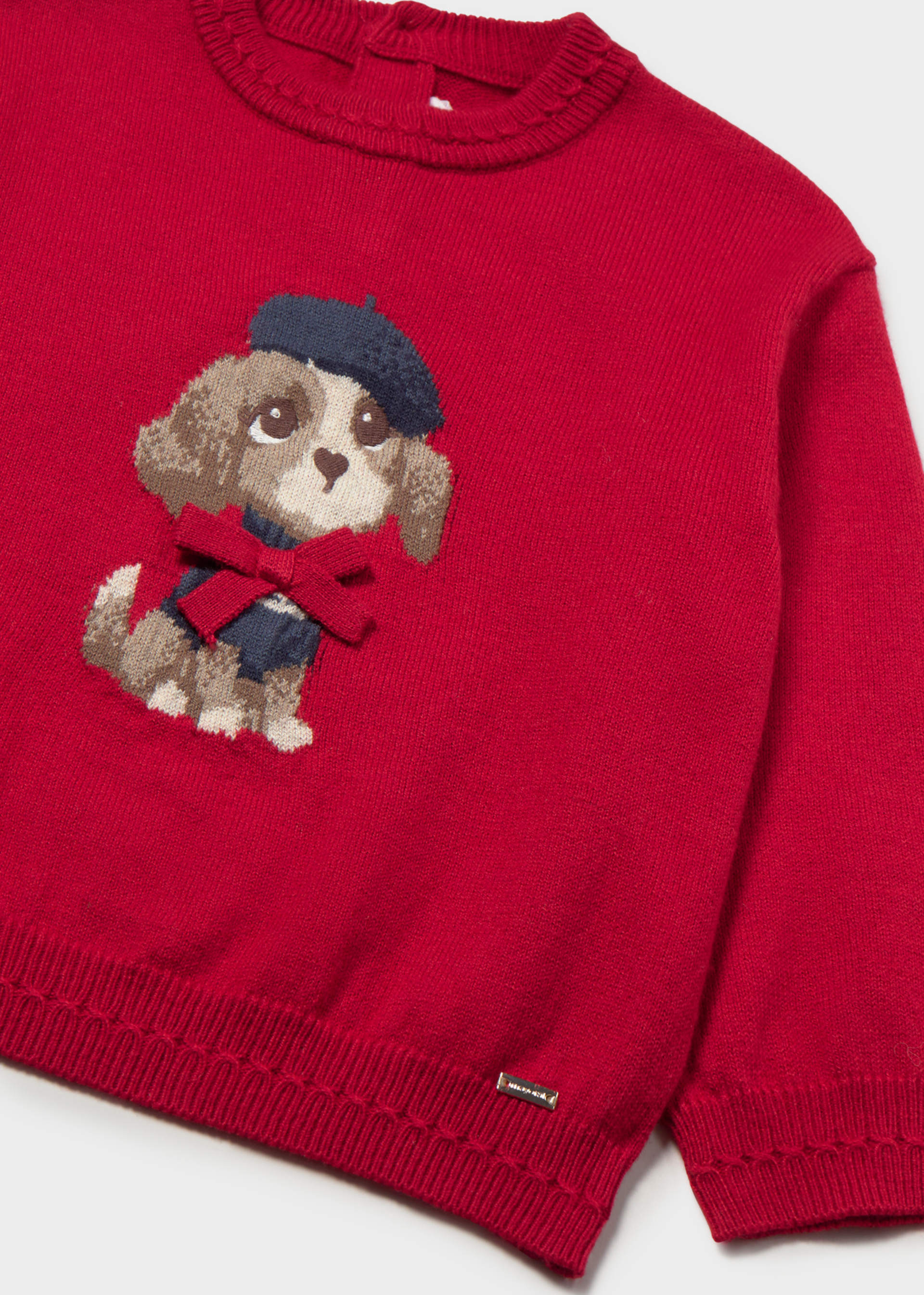 Maglione intarsio bimba
