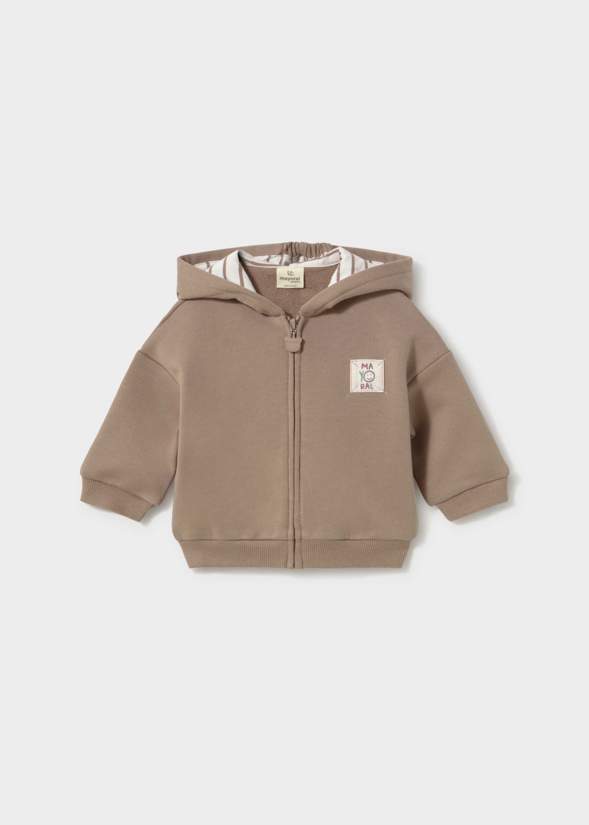 Unisex newborn jacket with ears
