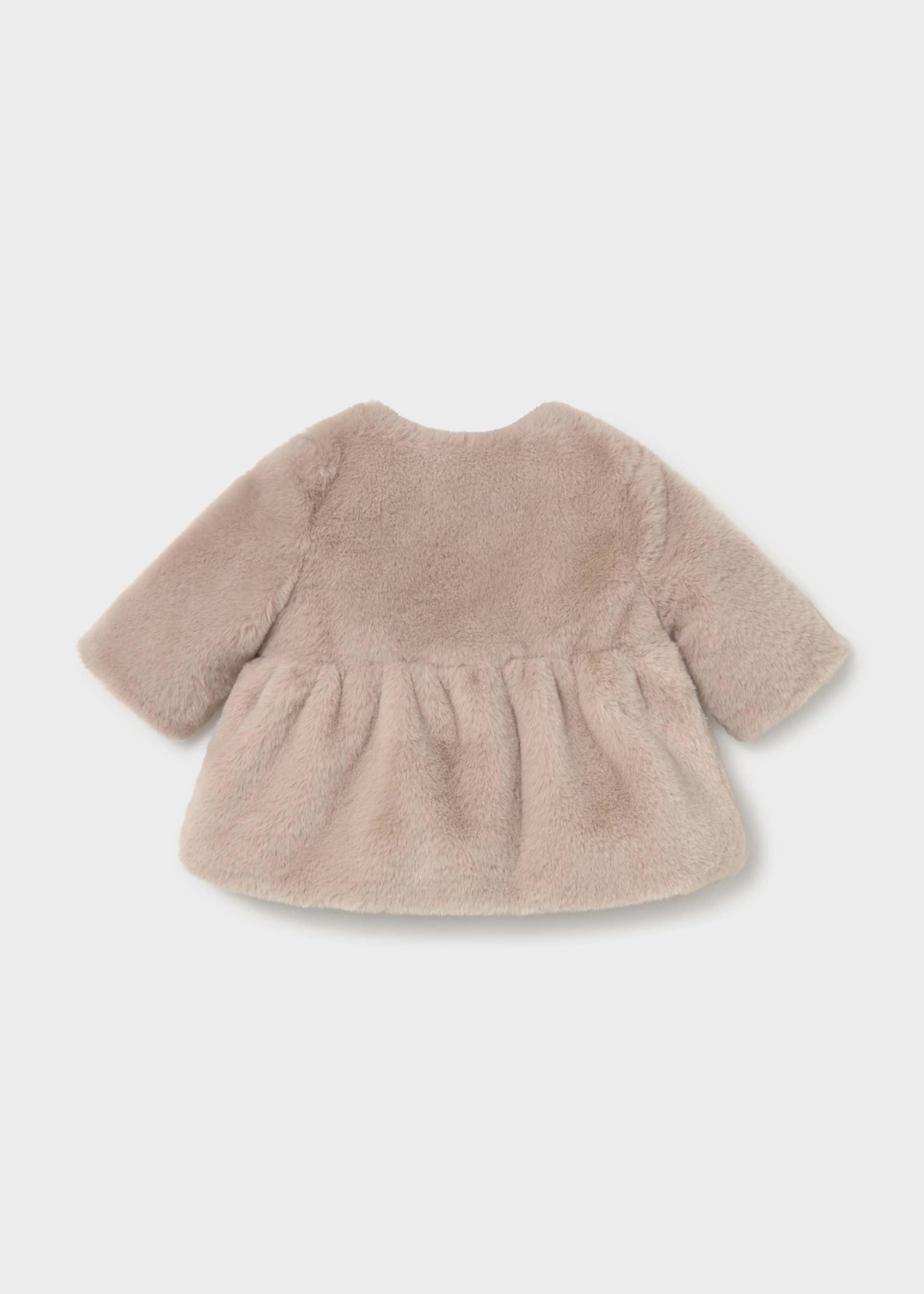 Cappotto teddy neonata