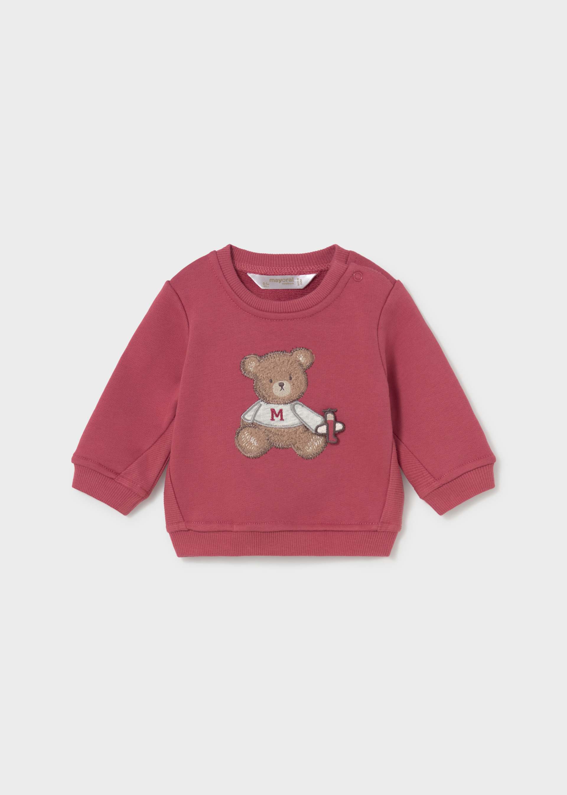 Sudadera oso recién nacido