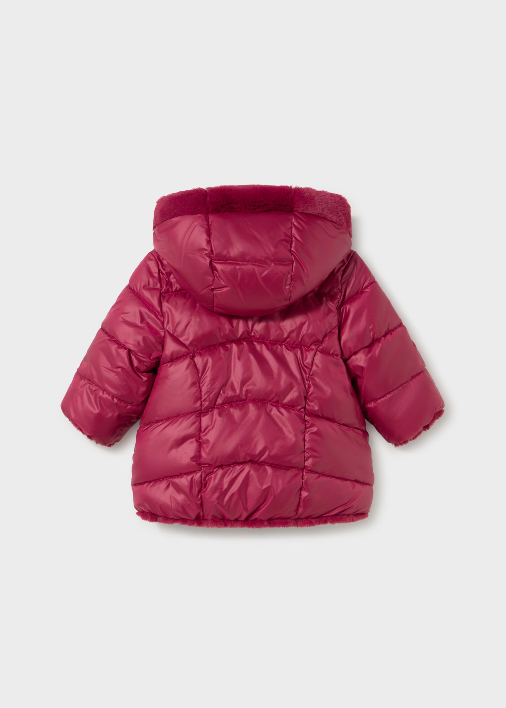 Chaquetón reversible pelo bebé