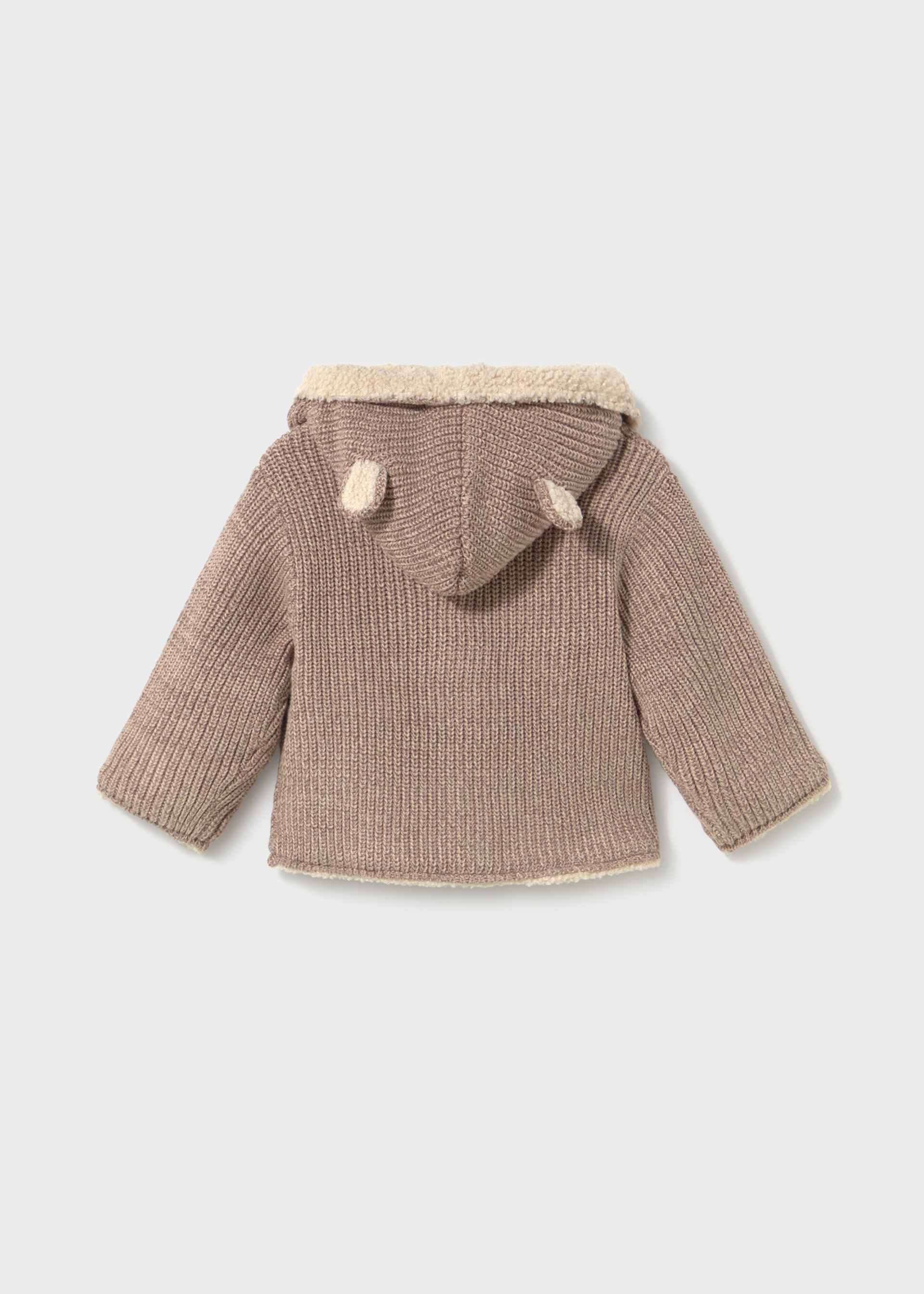 Manteau réversible à oreillettes bébé