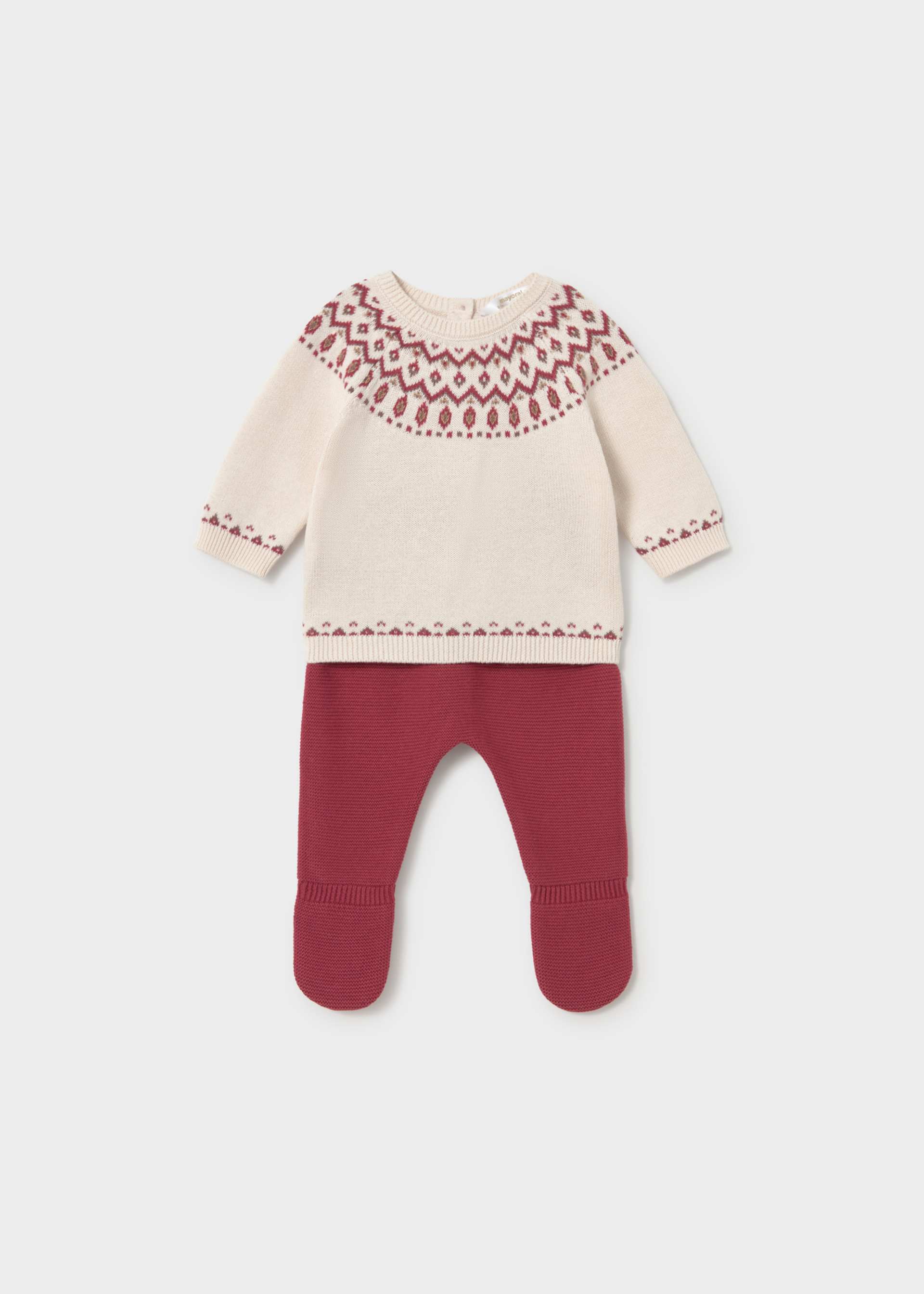 Set Strampler Hose und Sweatshirt Neugeborene Jungen