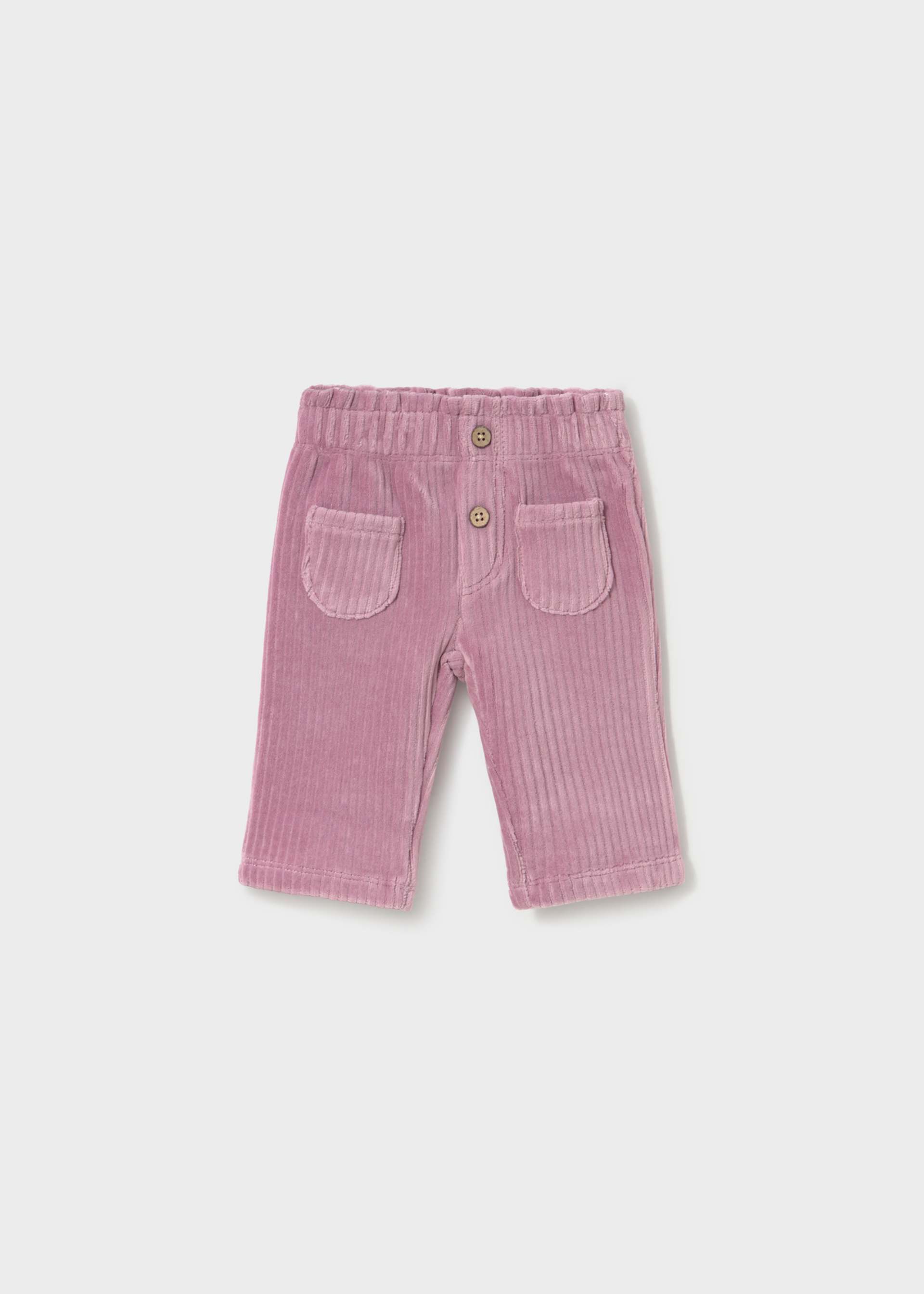 Pantalón largo pana recién nacida