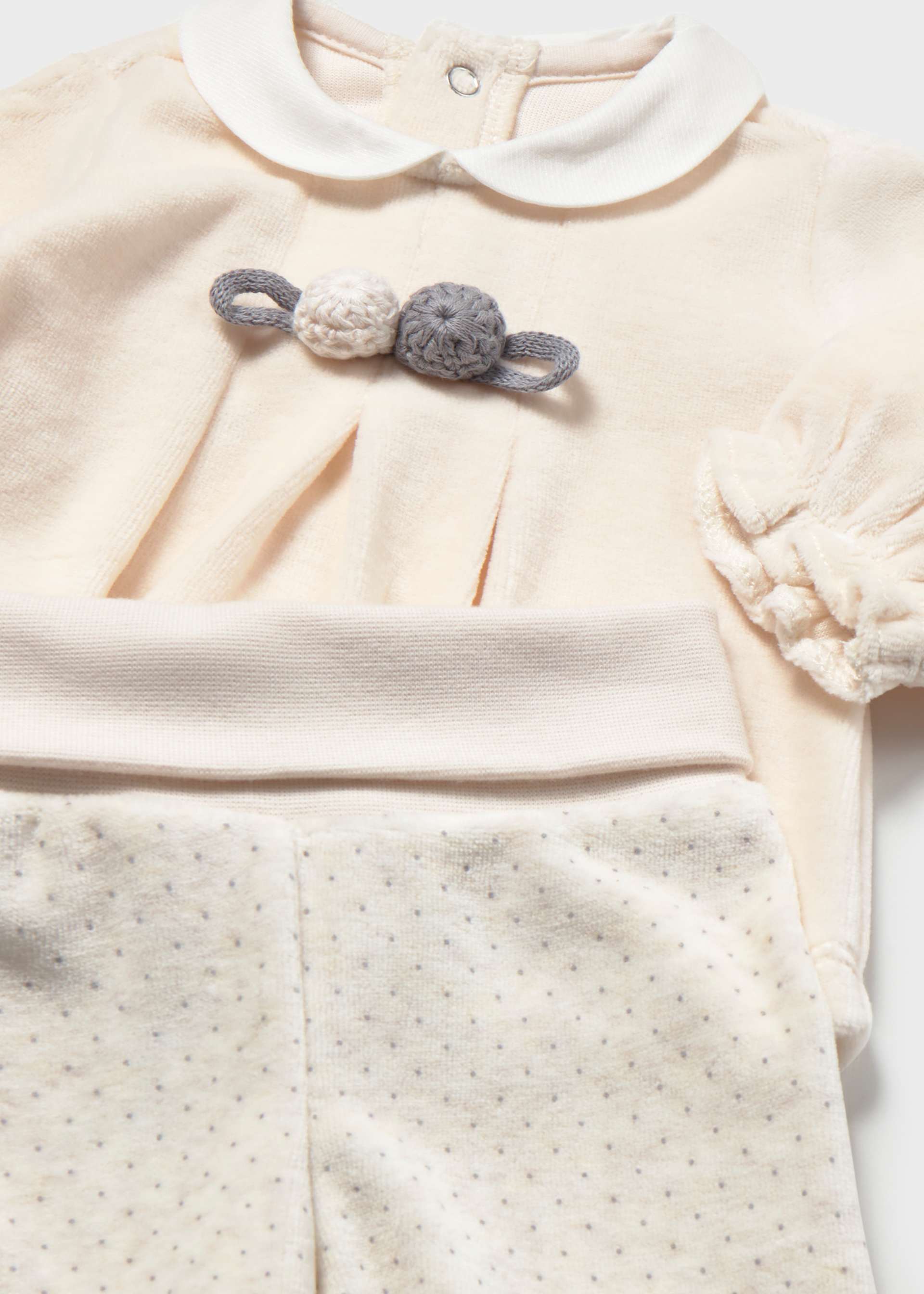 Ensemble guêtre et chemise nouveau-né