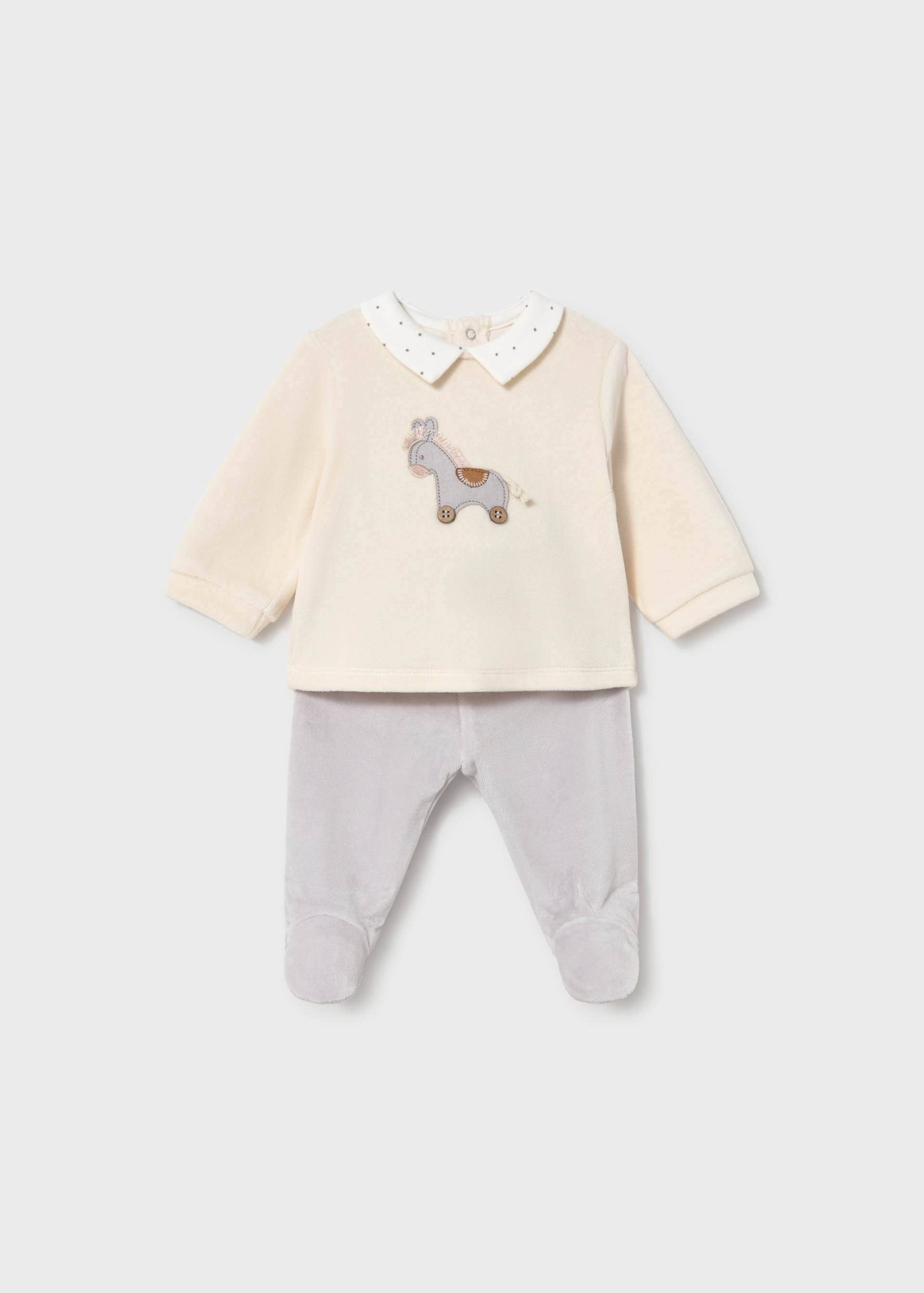 Newborn Boy Pants and T-Shirt Set