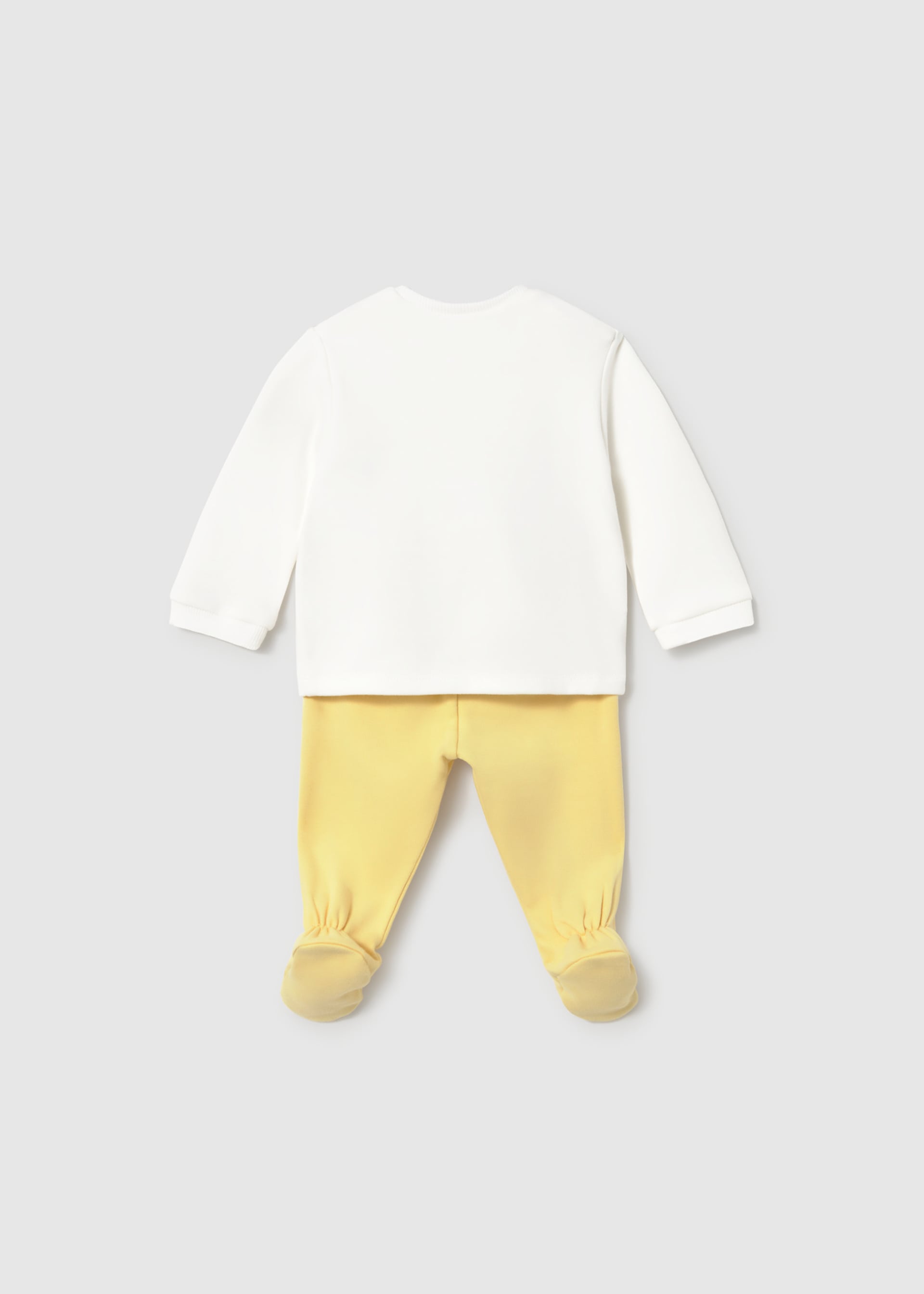 Conjunto pantalón y sudadera recién nacido