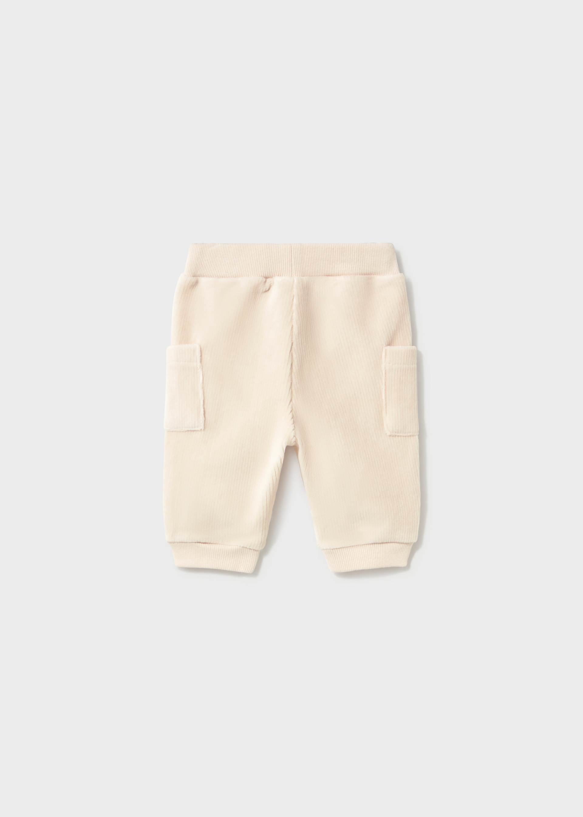 Pantalón punto pana recién nacido