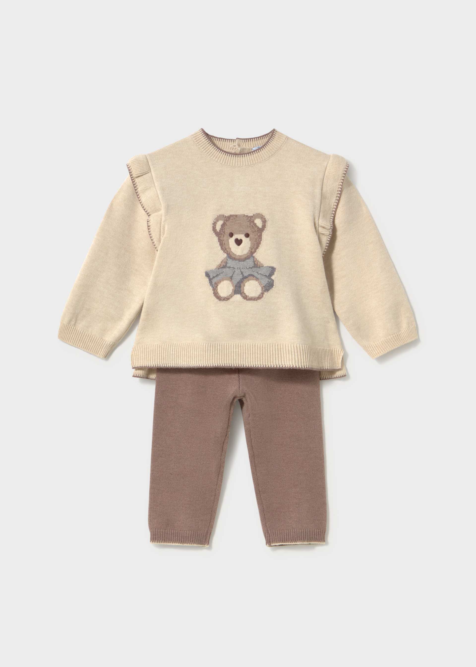 Conjunto pantalón y jersey bebé