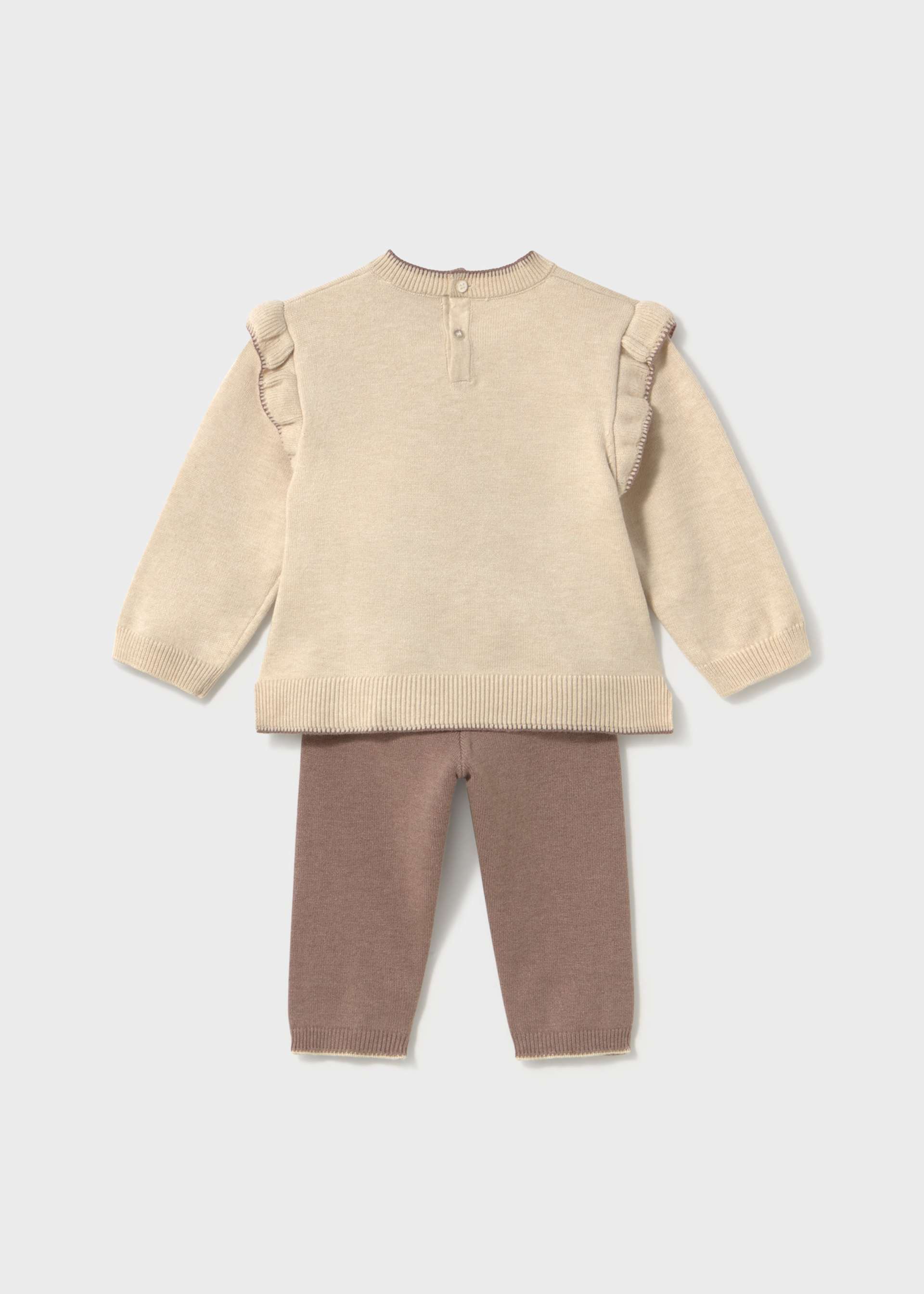 Conjunto pantalón y jersey bebé