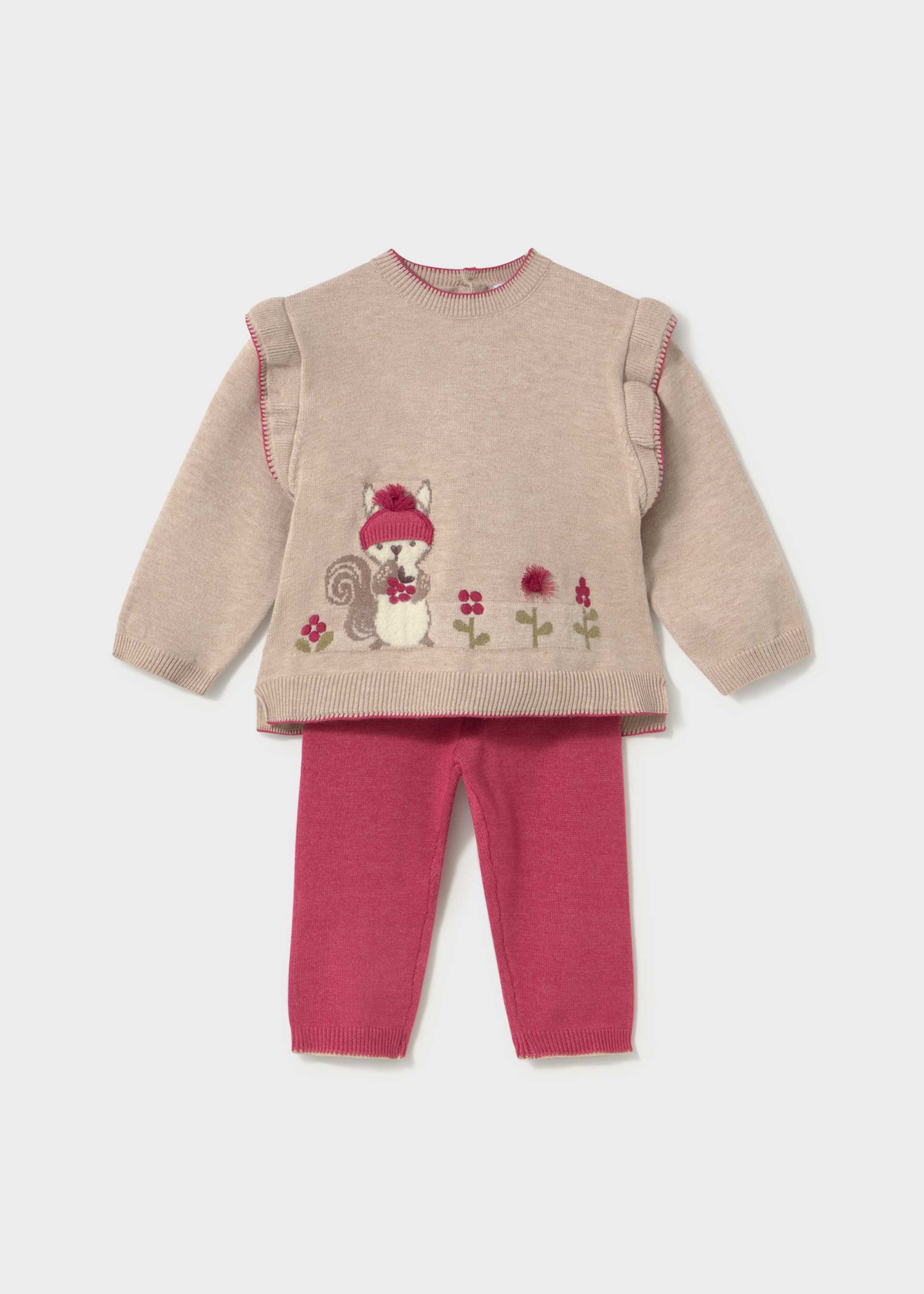 Conjunto pantalón y jersey bebé