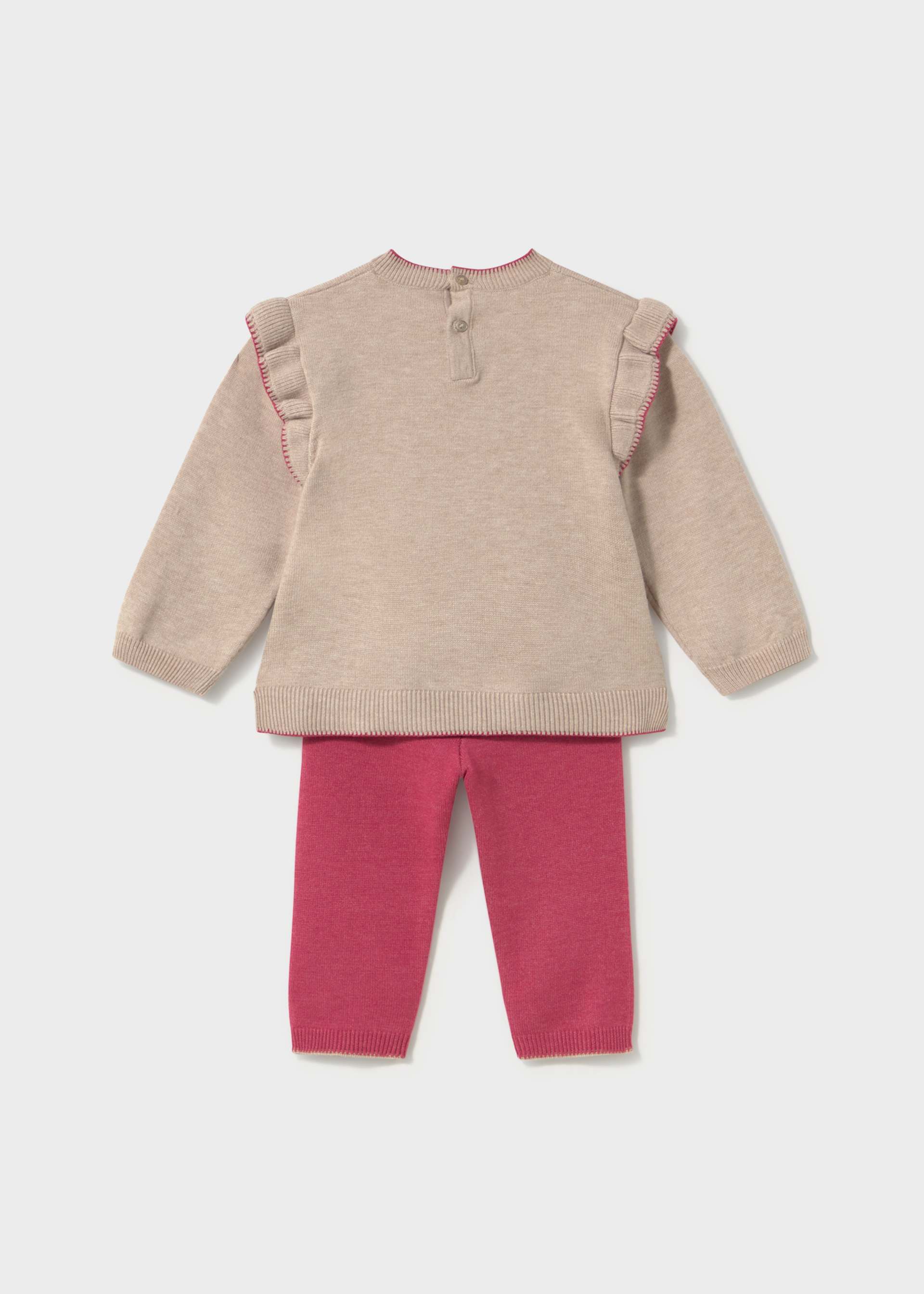 Conjunto pantalón y jersey bebé