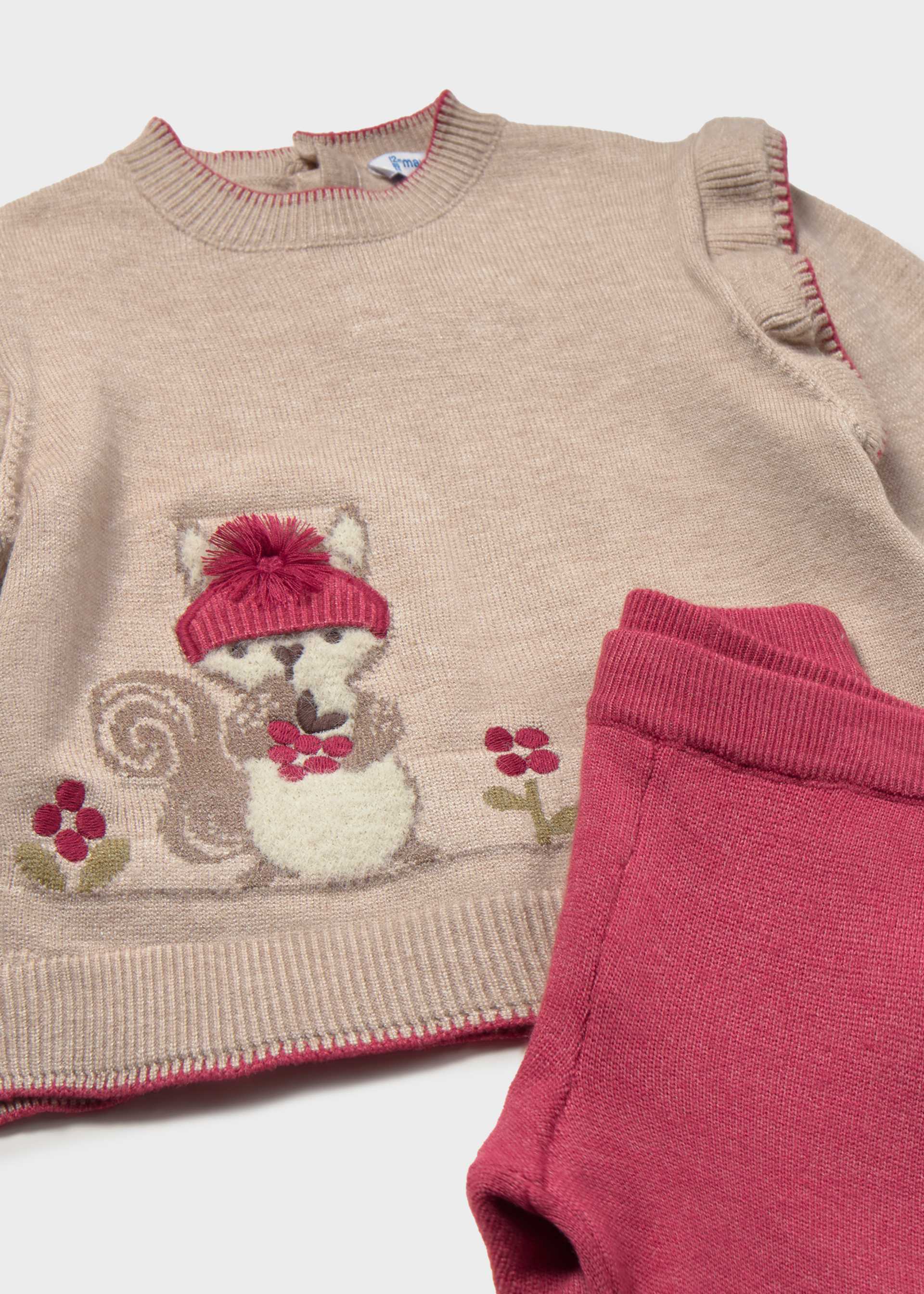Conjunto pantalón y jersey bebé