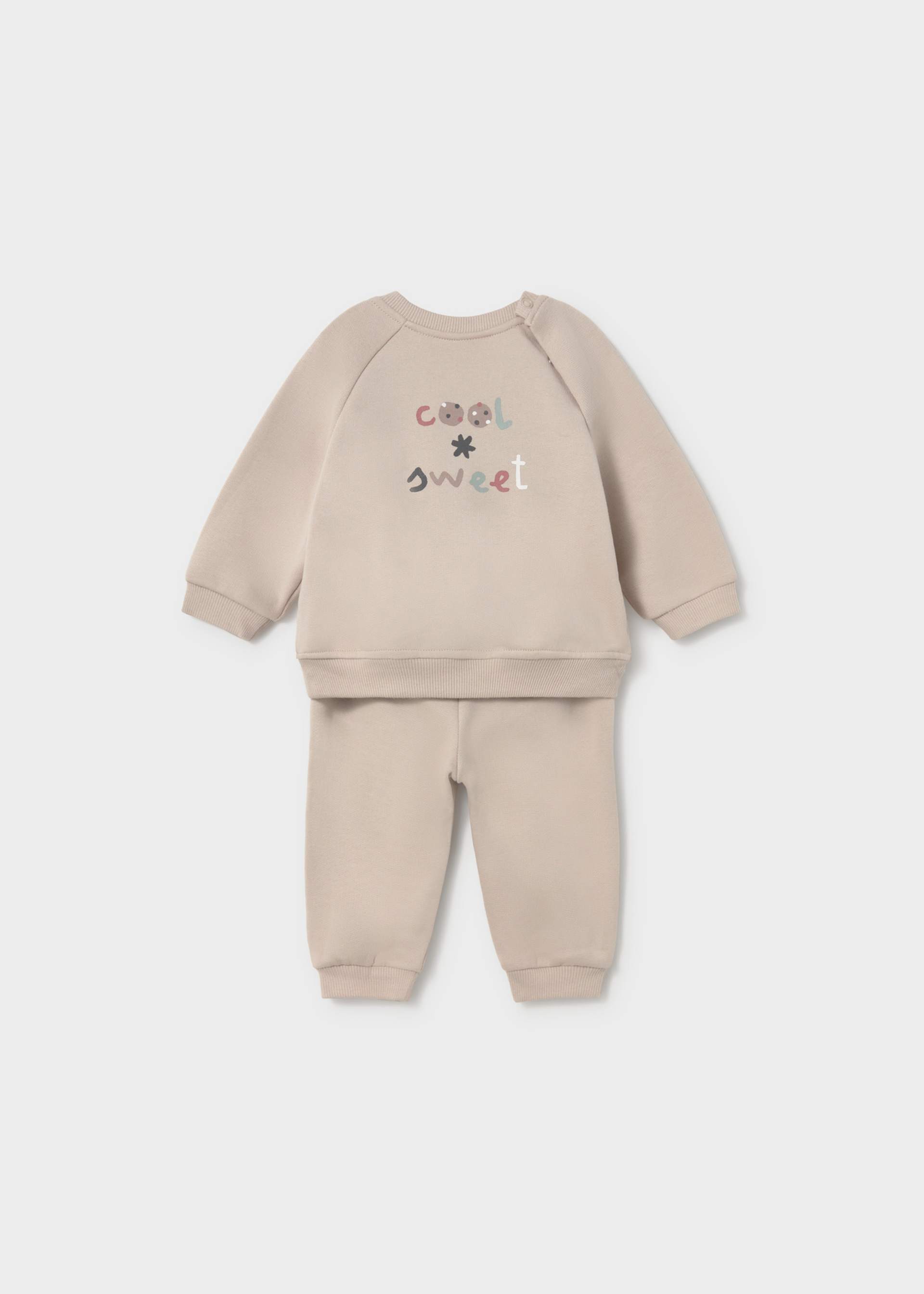 Unisex newborn pockets tracksuit