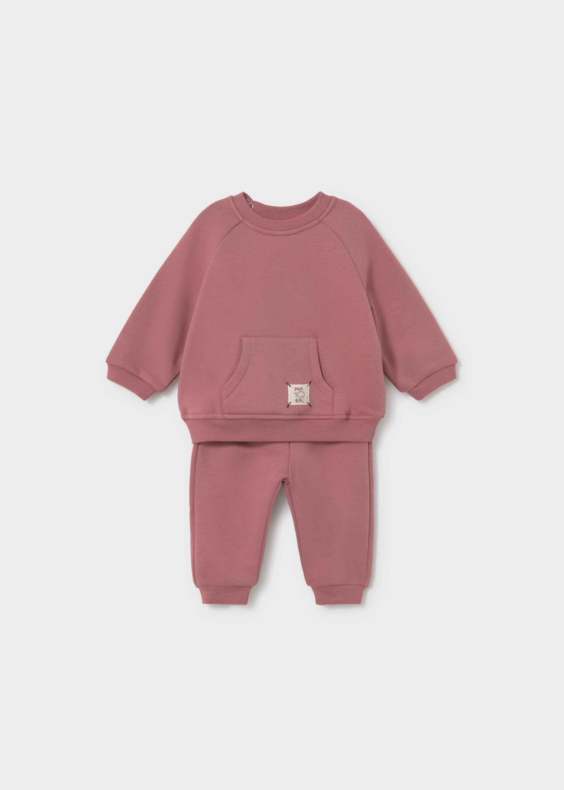 Jogginganzug mit Tasche Neugeborene Jungen
