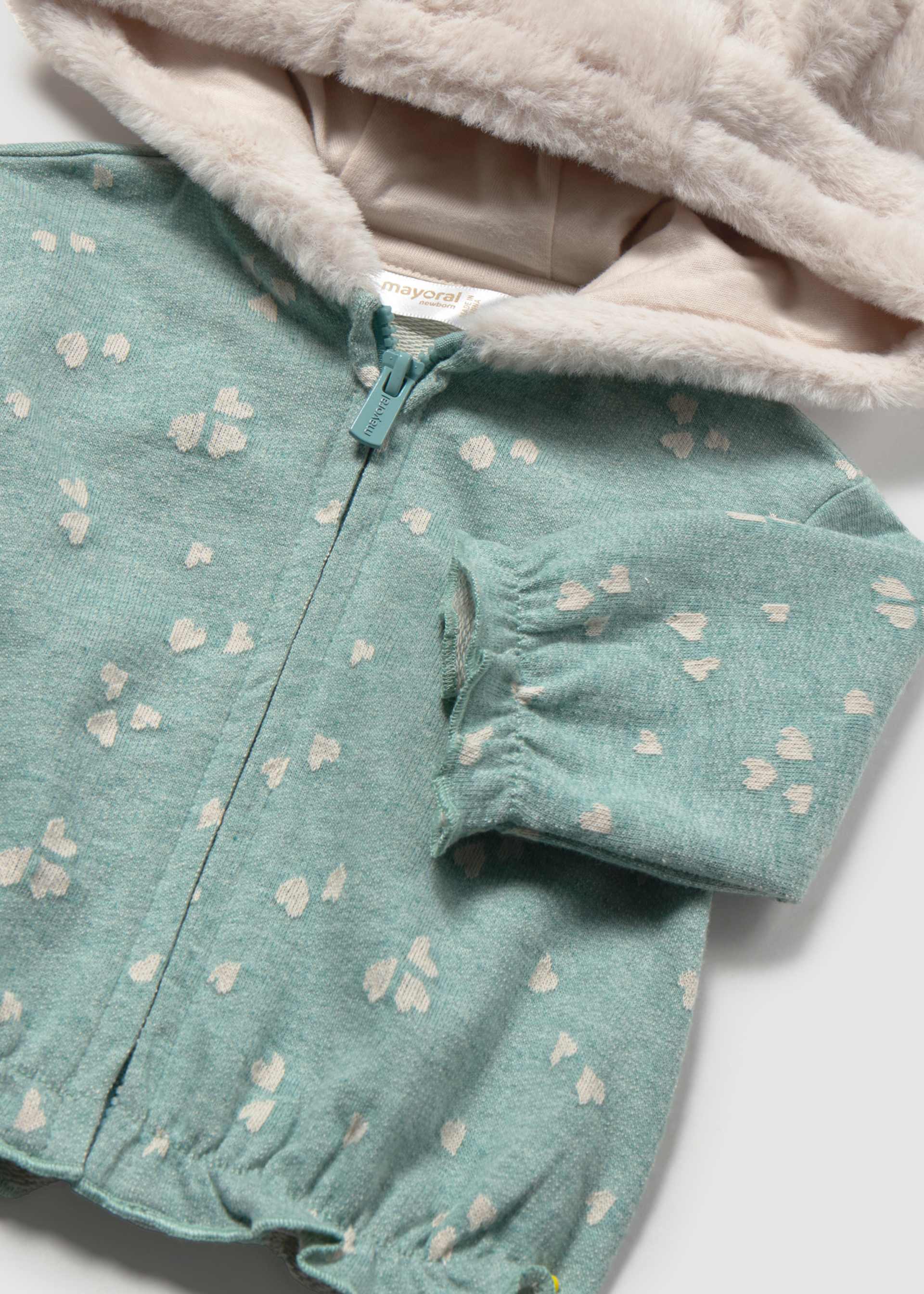 Newborn girl tracksuit with t-shirt