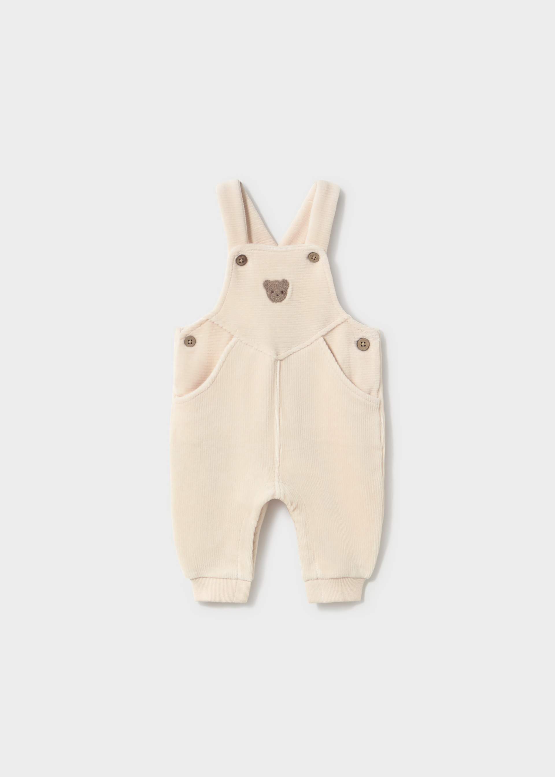Newborn Boy Corduroy Dungaree