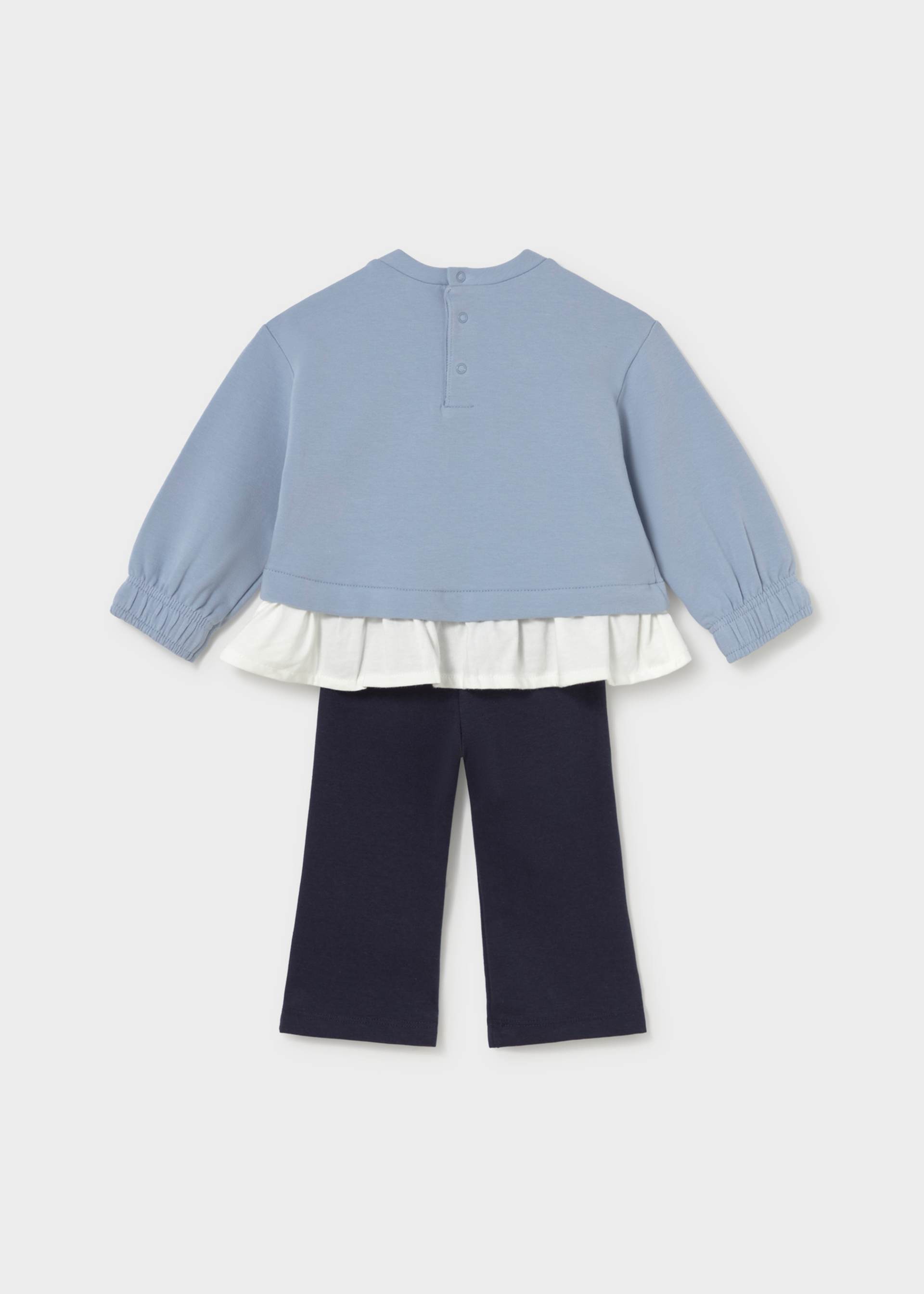 Ensemble legging flare et sweat bébé