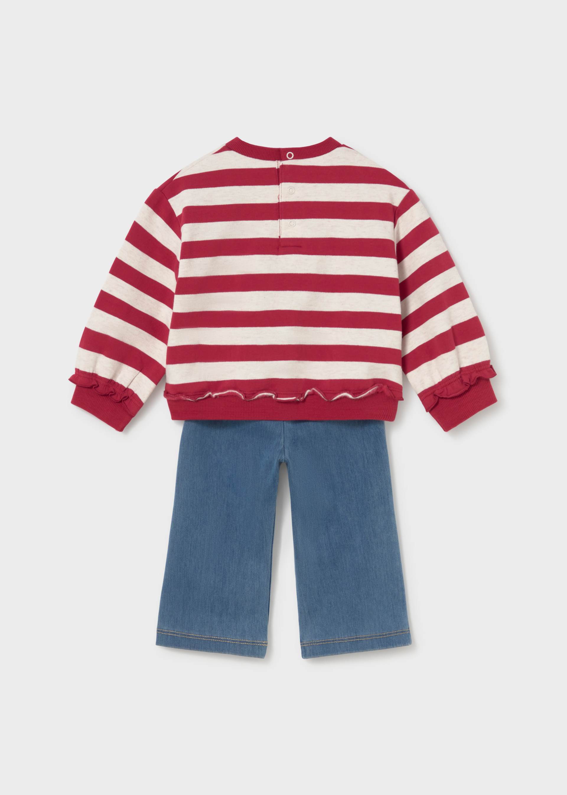 Baby jumper and trousers set