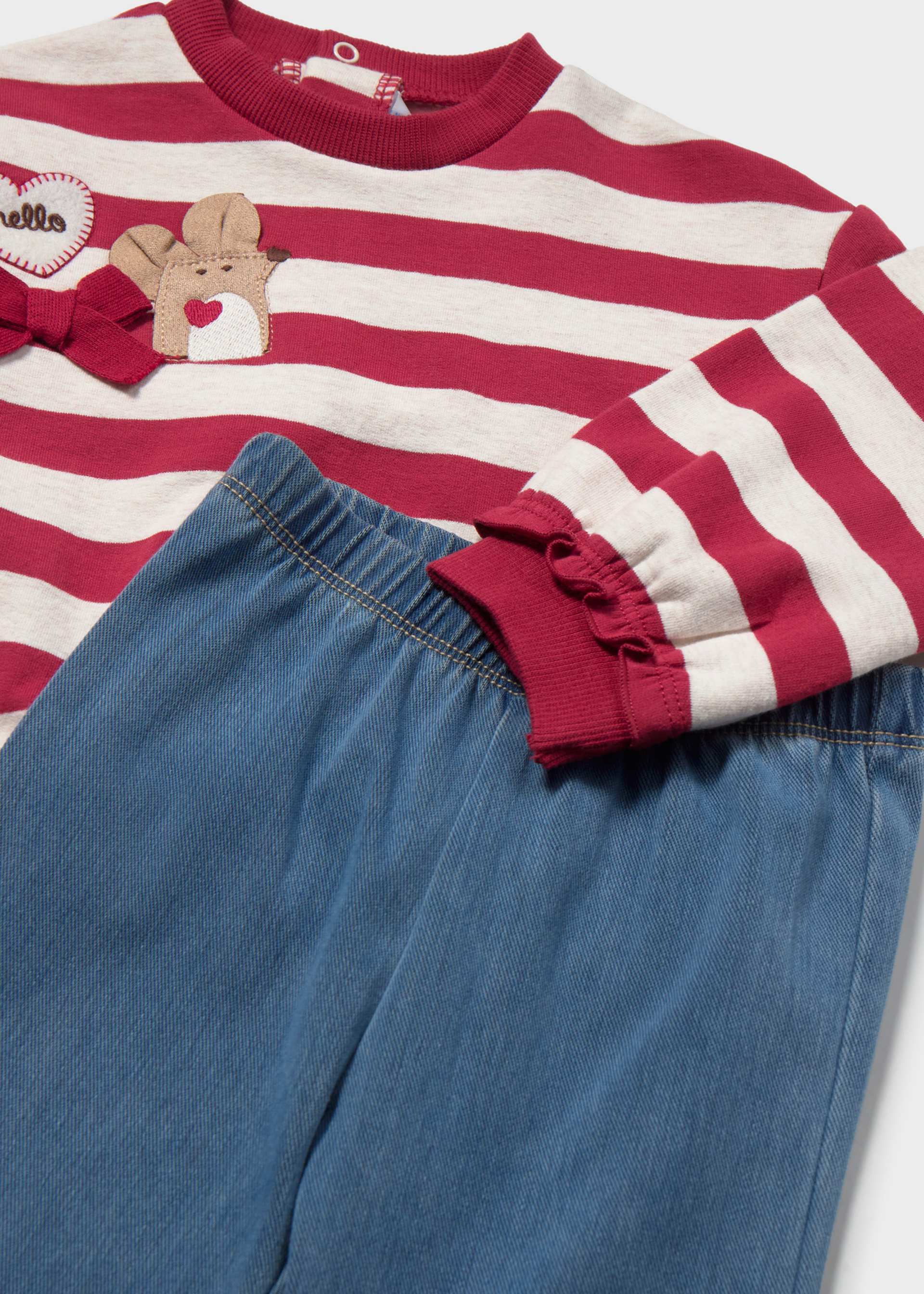 Baby jumper and trousers set