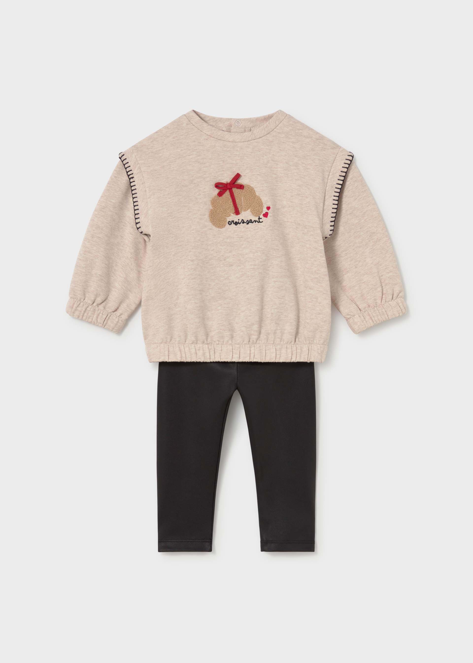 Baby jumper and leggings set