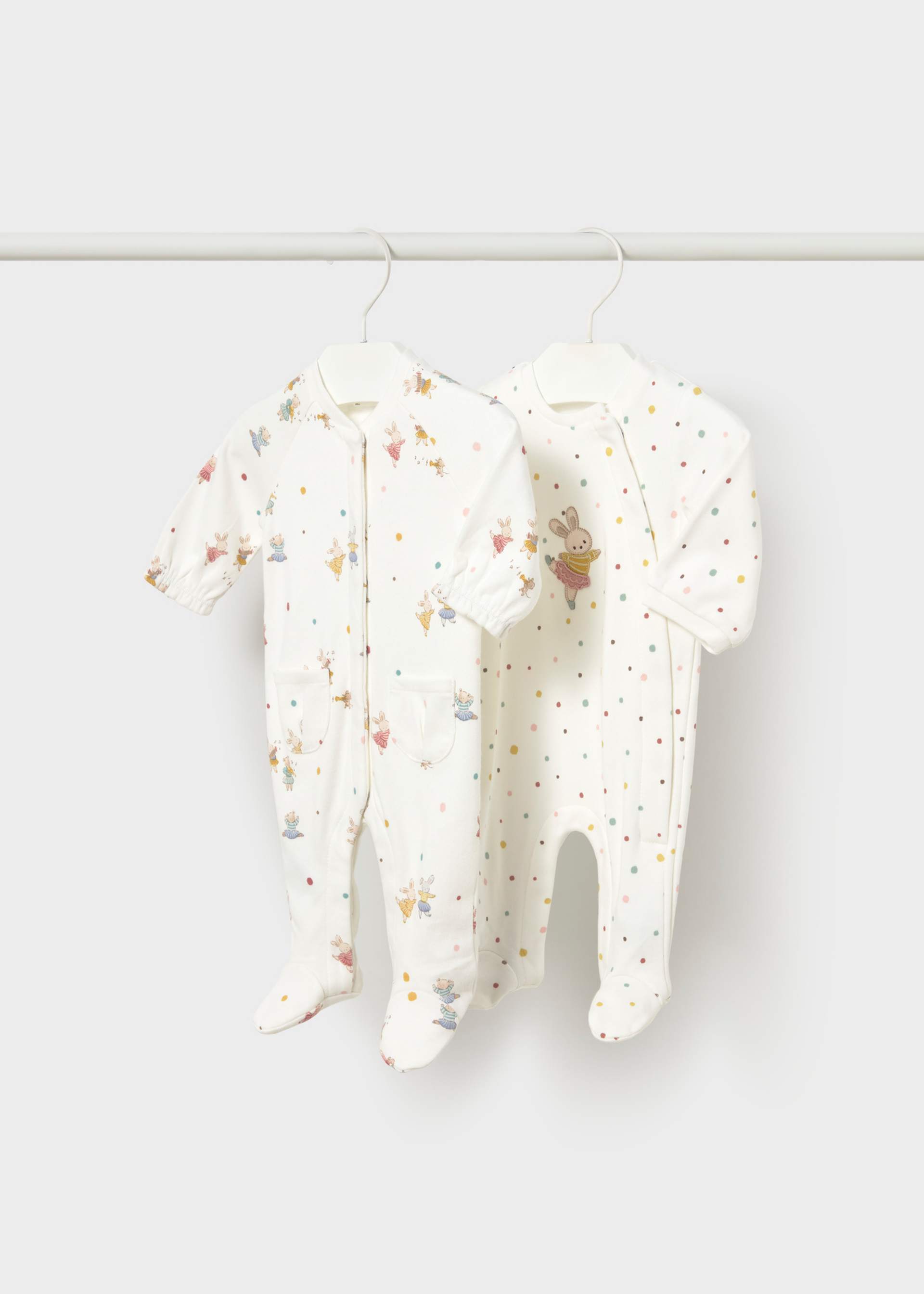 Pack 2 pigiami neonata