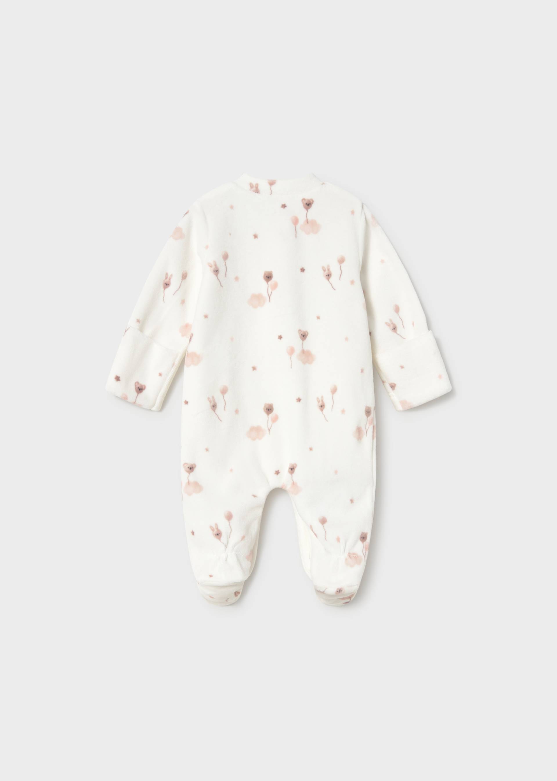 Pijama estampado recién nacido